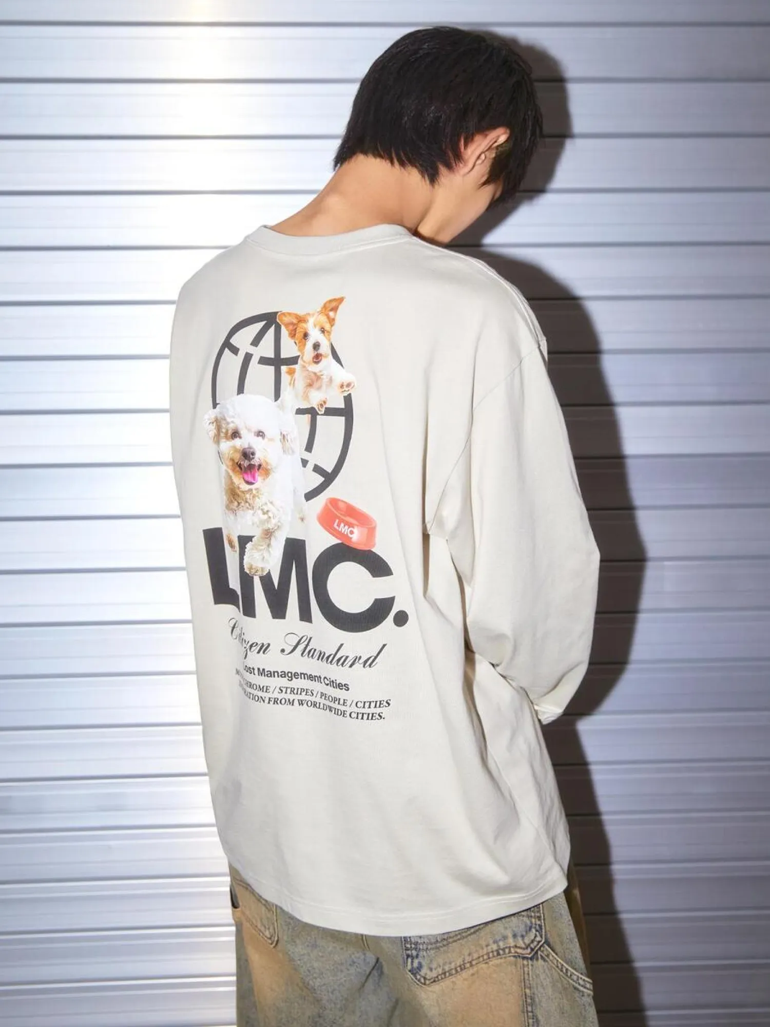 Лонгслив LMC Flying Puppy Long Slv Tee Sand