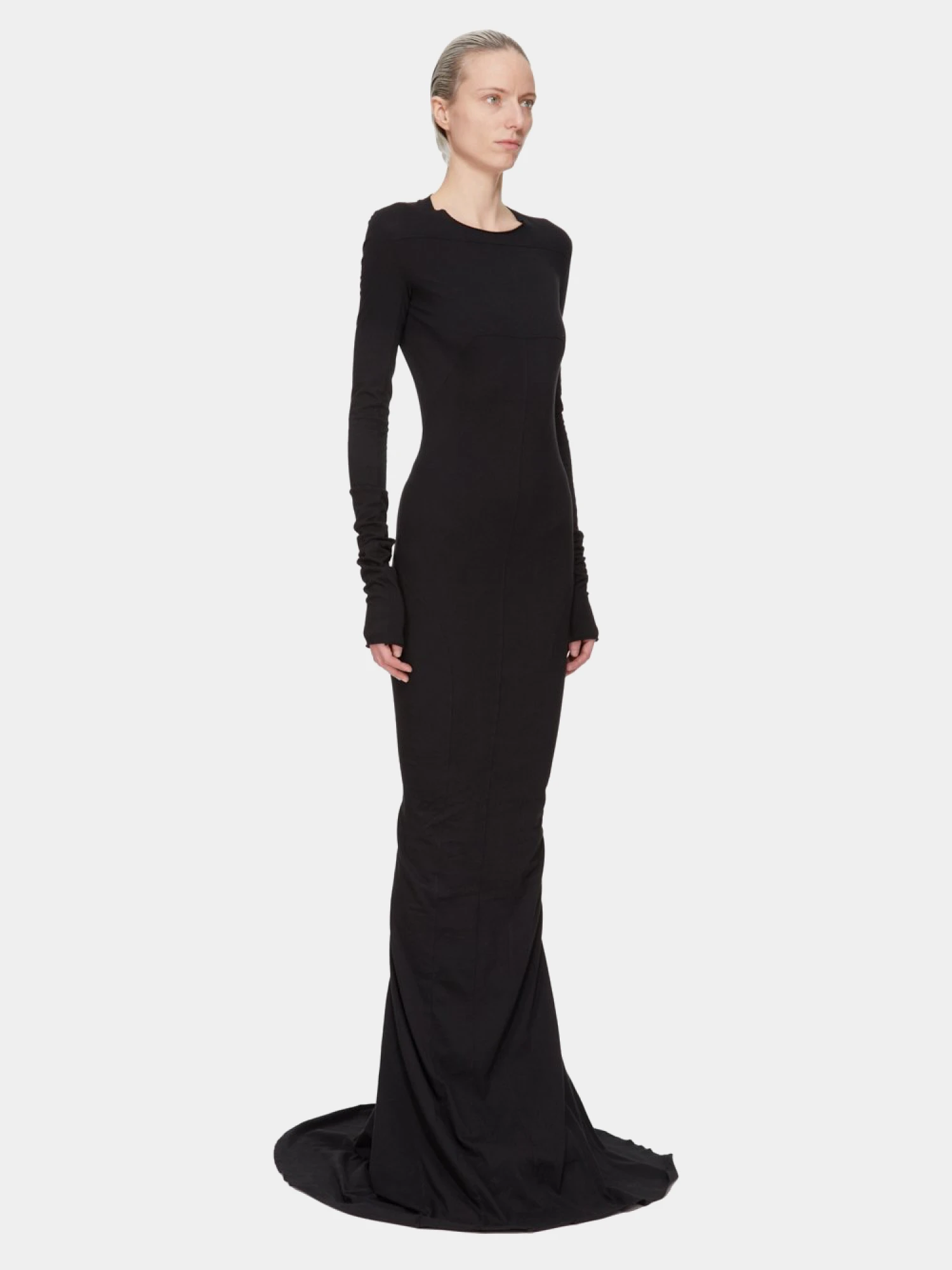 Женское платье RICK OWENS DRKSHDW Long Simple Edfu Black