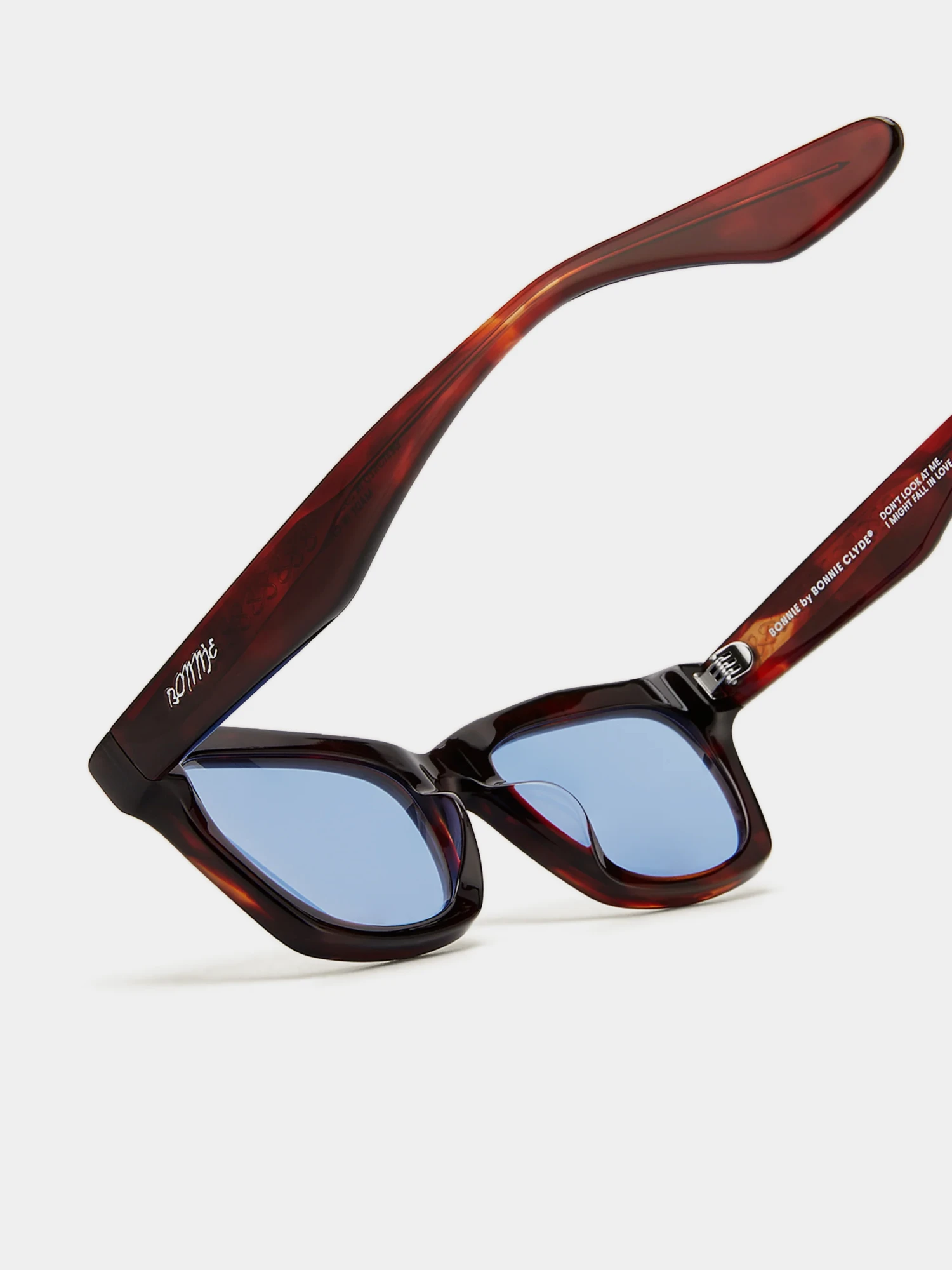 Очки Bonnie Clyde Room Service Red Tortoise & Blue Tint