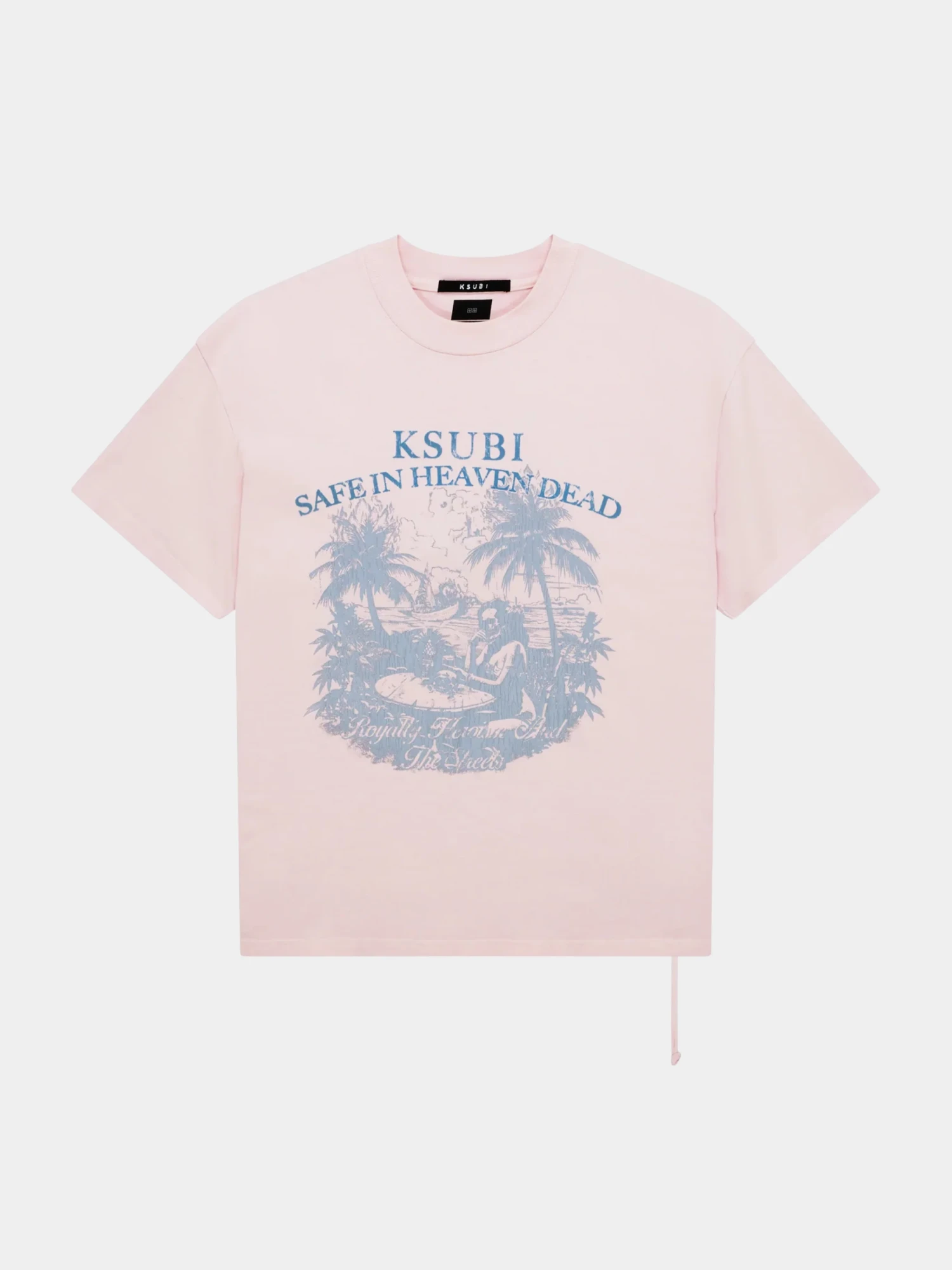 Футболка Ksubi Paradiso Ekcess Tee Ice Pink