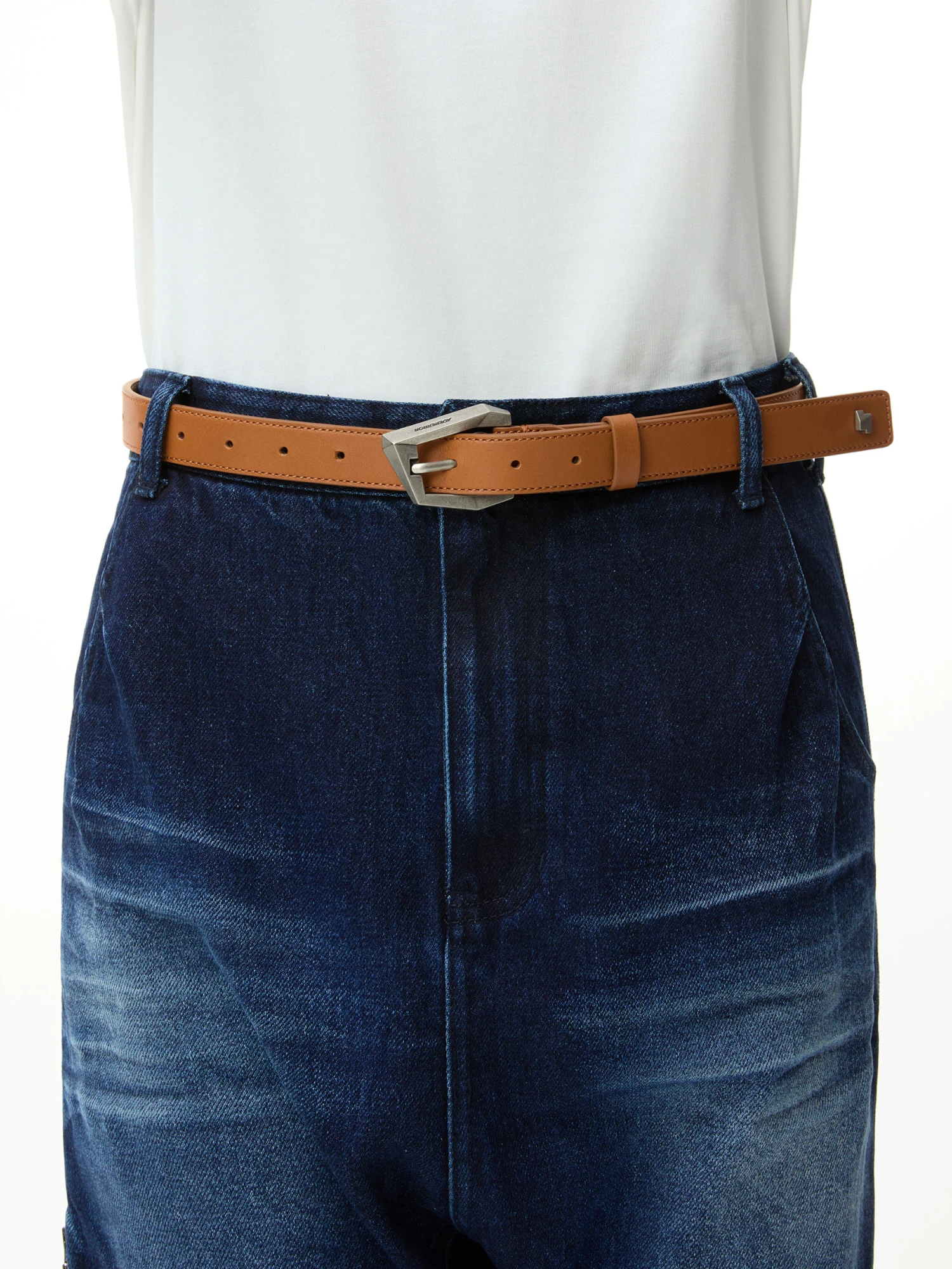 Ремень ADERERROR Keresto Product. 102 Brown
