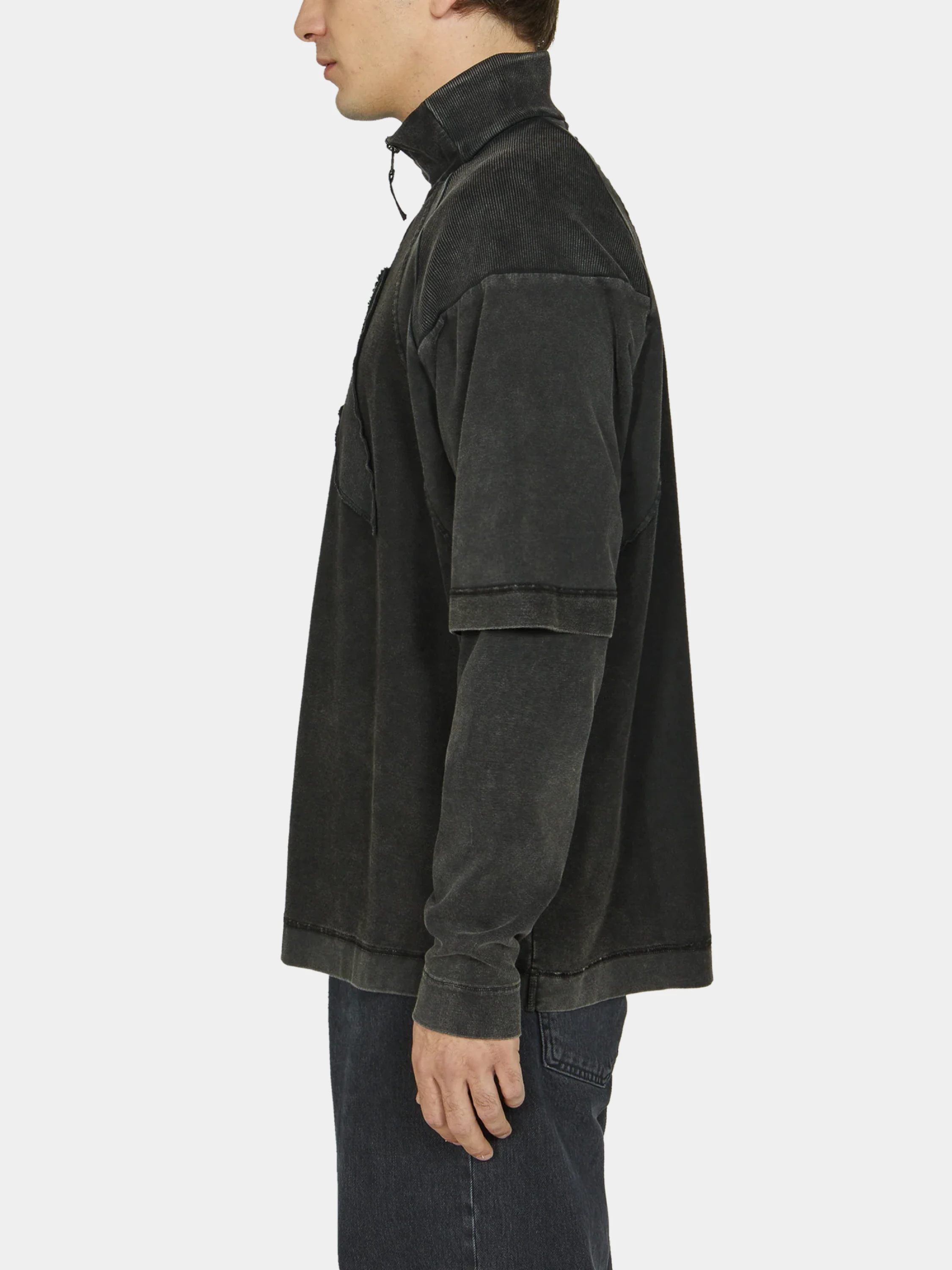 Халф-зип 1017 ALYX 9SM Sleeve With Zip Black