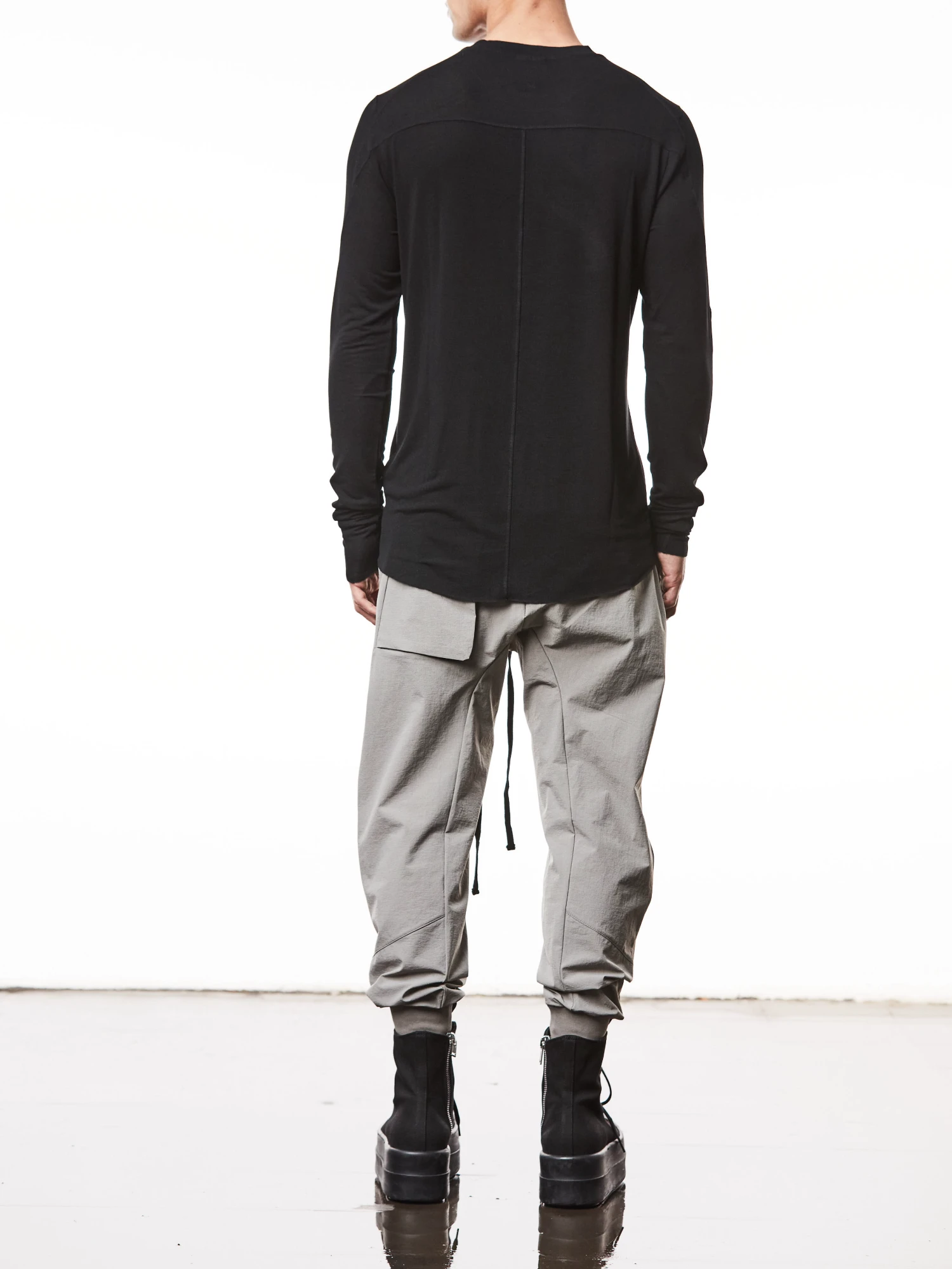 Лонгслив thom/krom M TS 861 Black