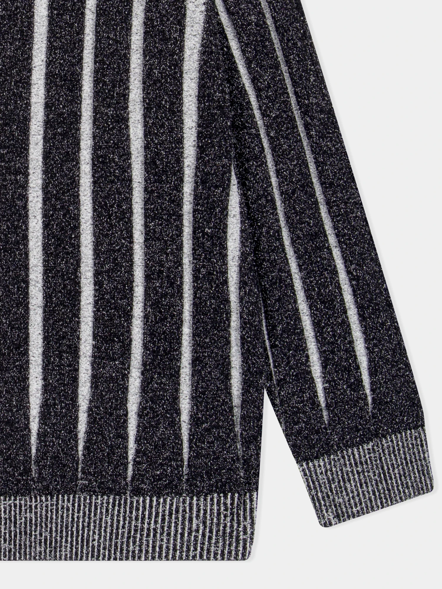Свитер YESEYESEE Stipe Knit Pullover Black
