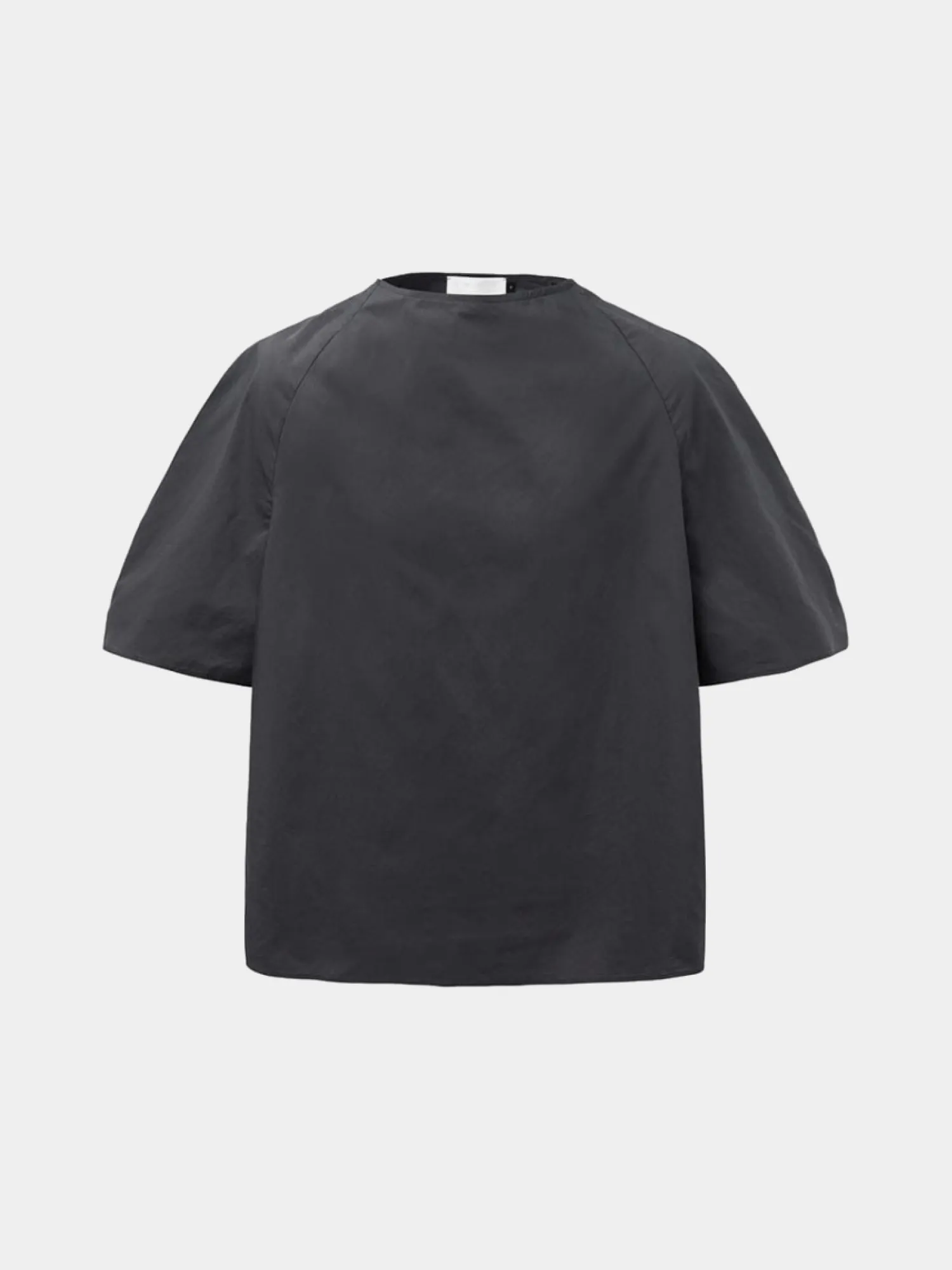Топ AMOMENTO Raglan Cowl Neck Charcoal