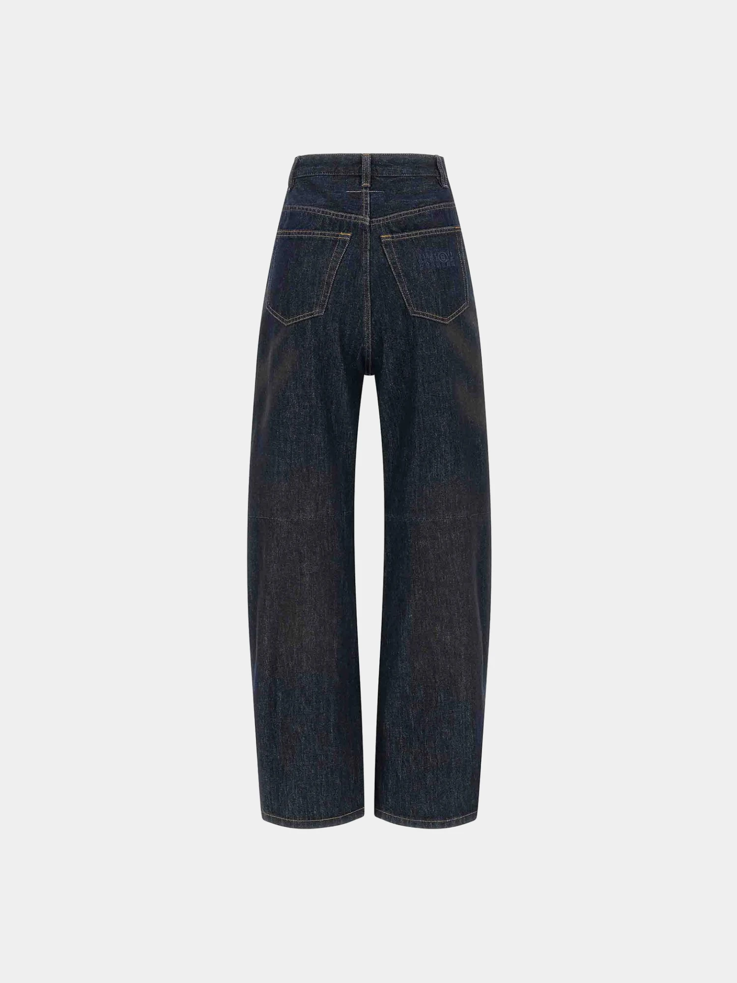 Женские джинсы MM6 Maison Margiela 5-Pocket Wide-Leg Dark Blue