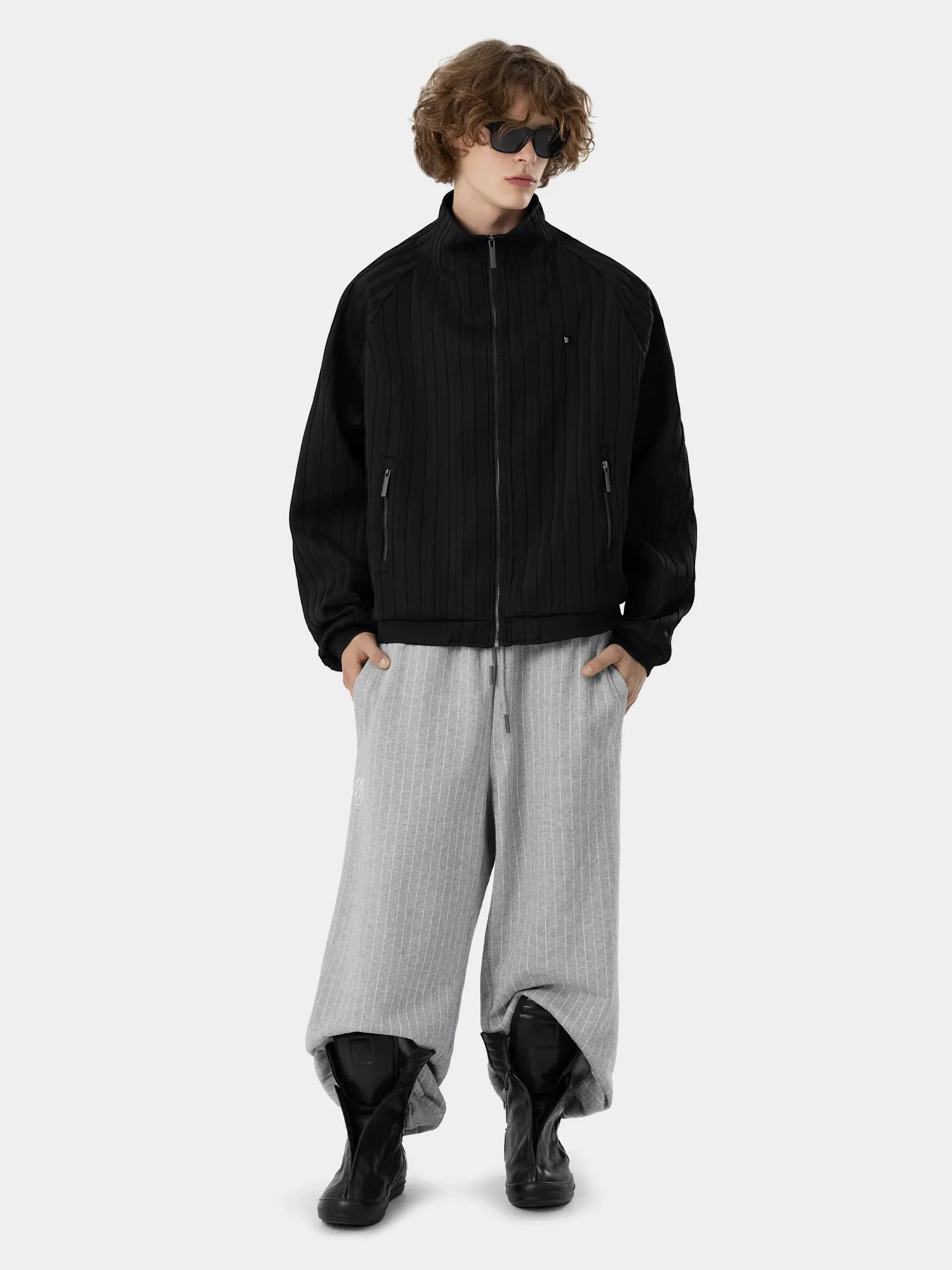 Куртка MADFRENZY STRIPED Black