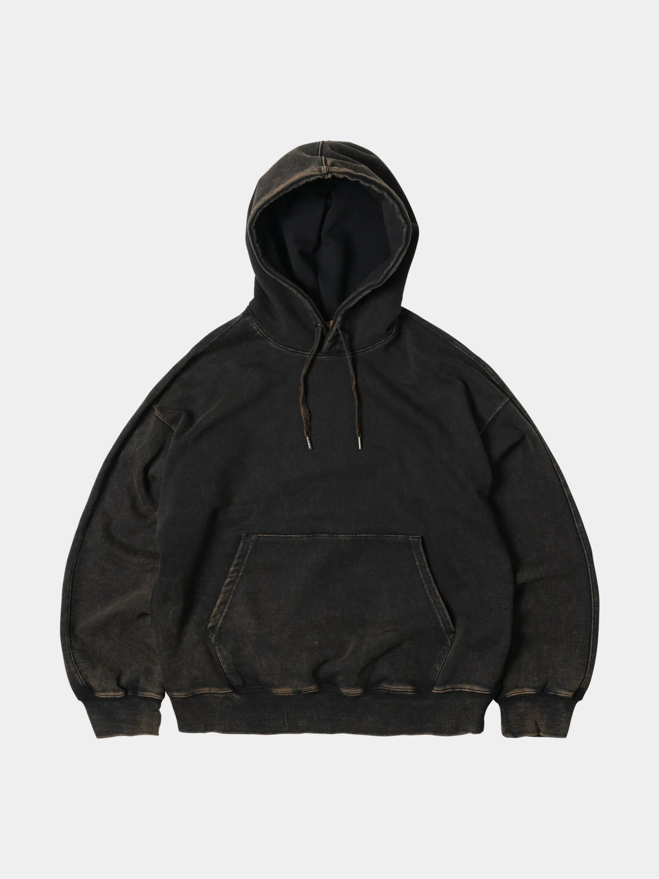 Худи FrizmWORKS OG Vintage Dyeing Pullover Black Brown