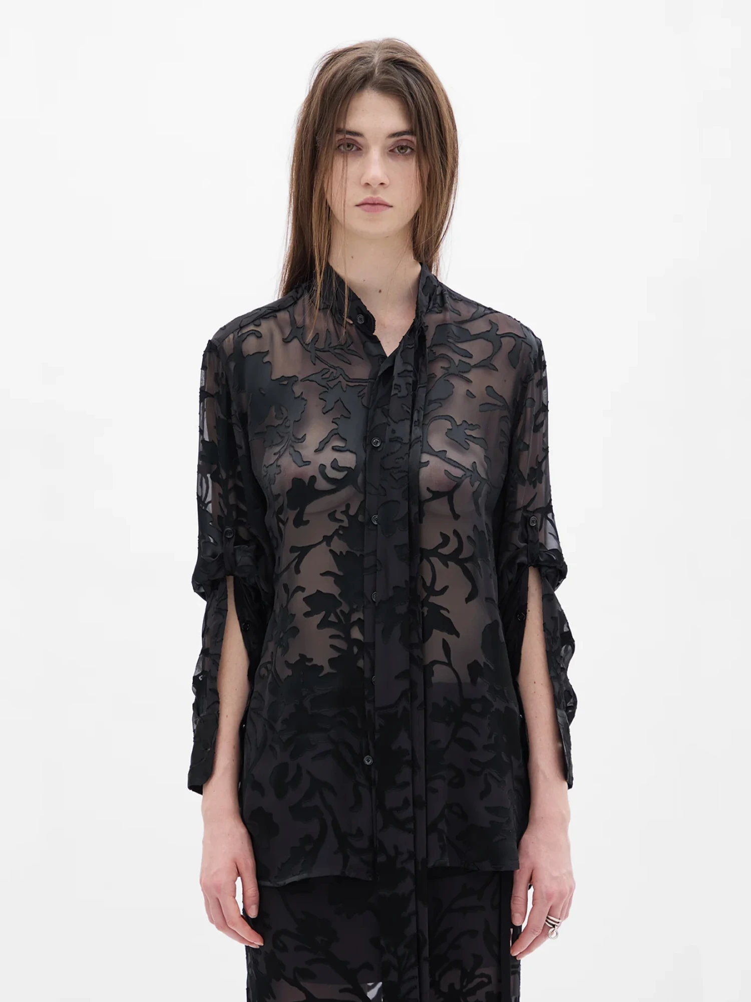 Женская рубашка Ann Demeulemeester Dien Black