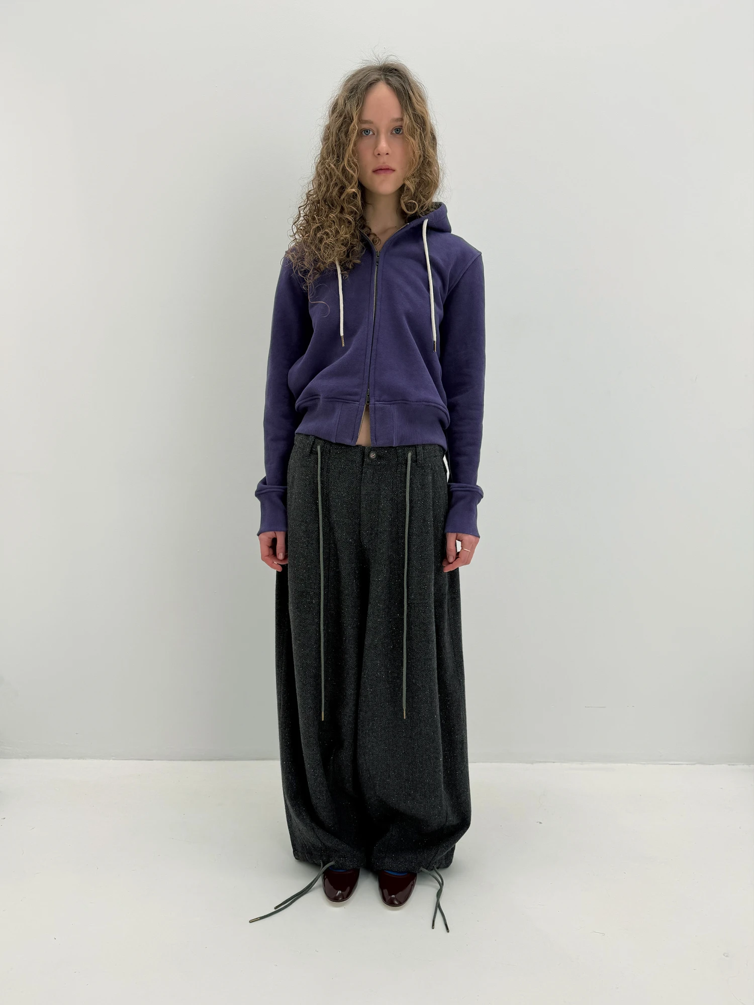 Брюки STUDIO SLOW X SINIY VSADNIK EXCLUSIVE Herringbone Monks Pants