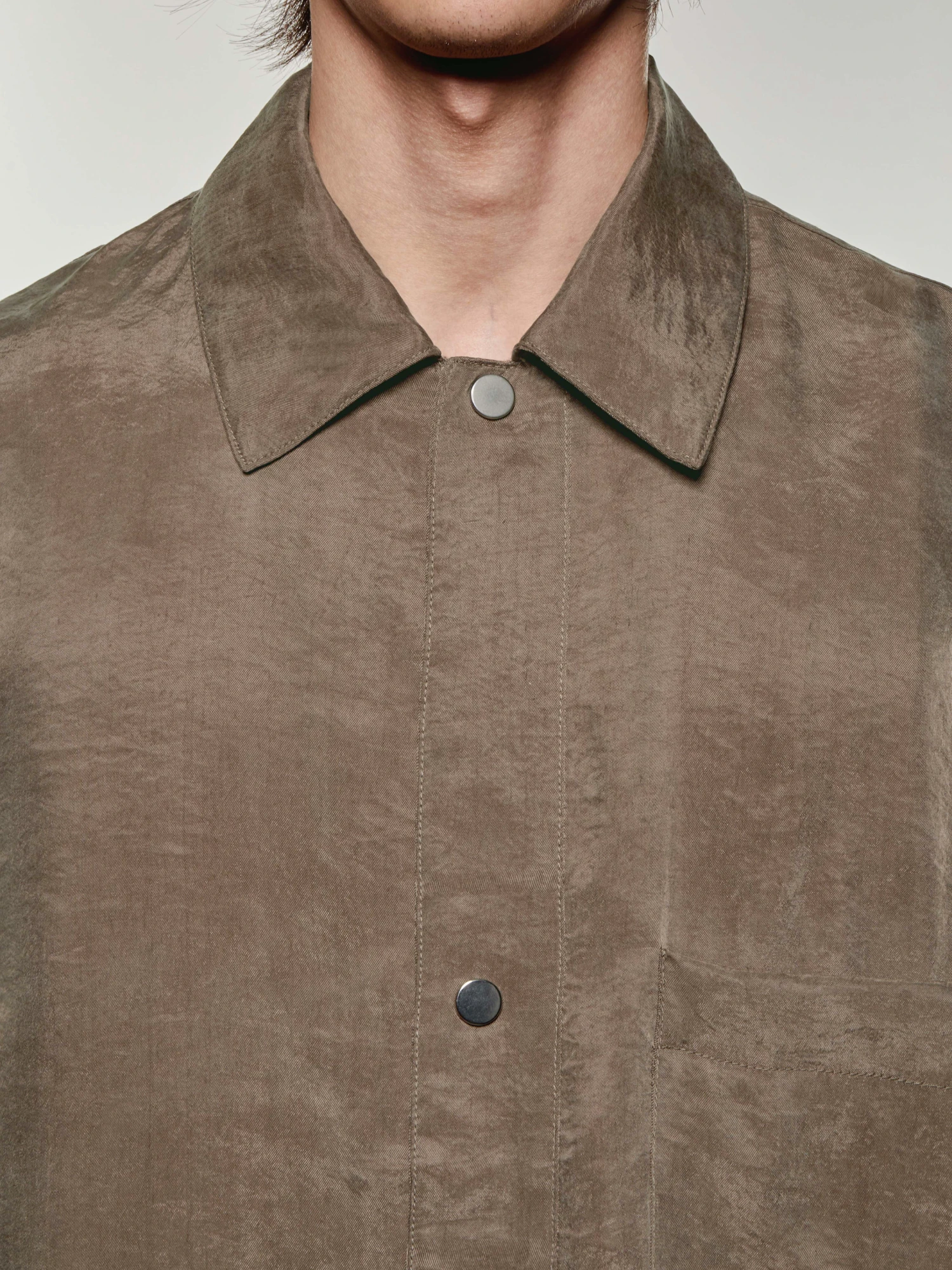 Овершот MKI MIYUKI ZOKU Sandwash Cupro Trucker Brown