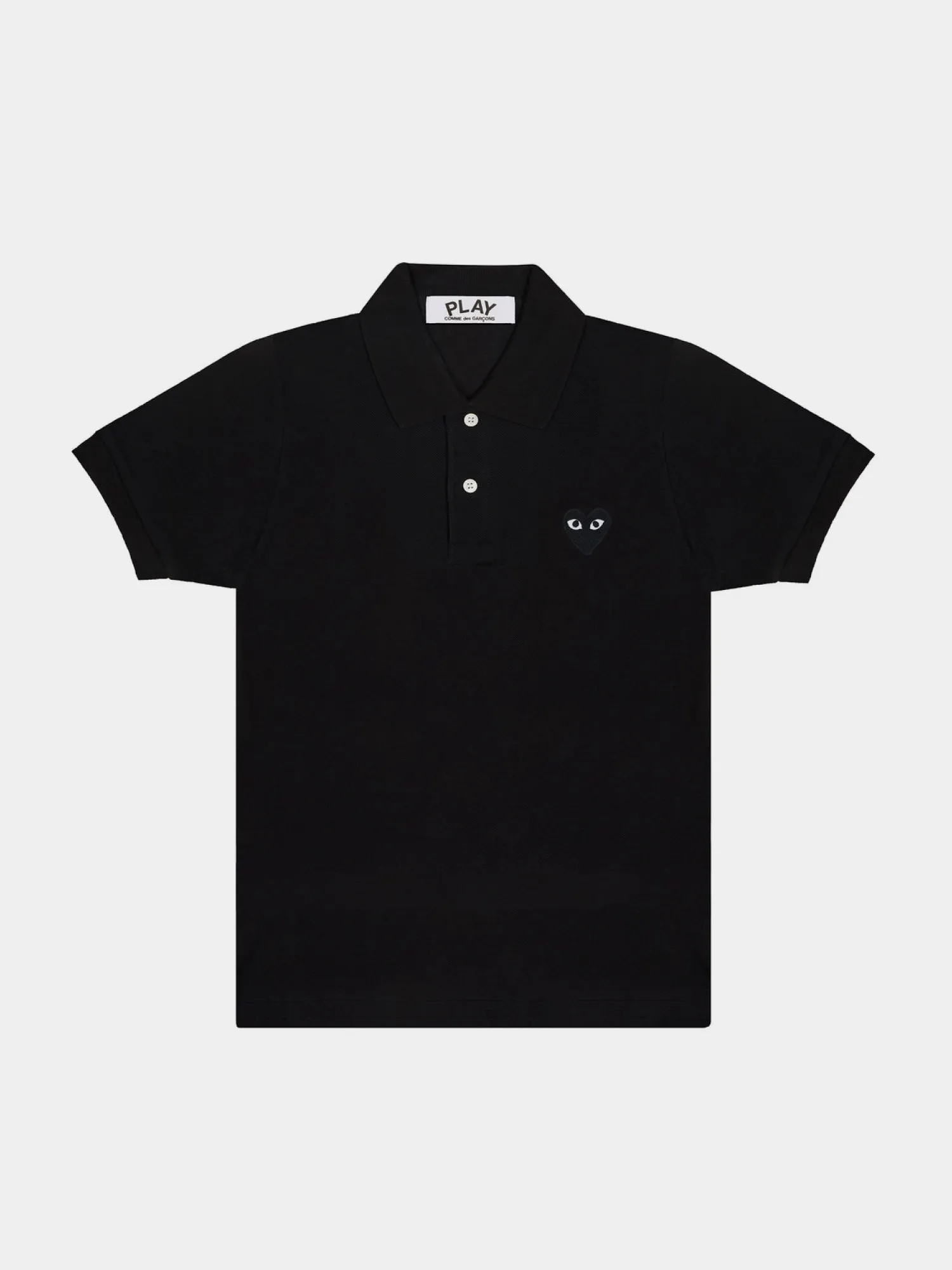 Поло Comme des Garcons Play Black Heart Black