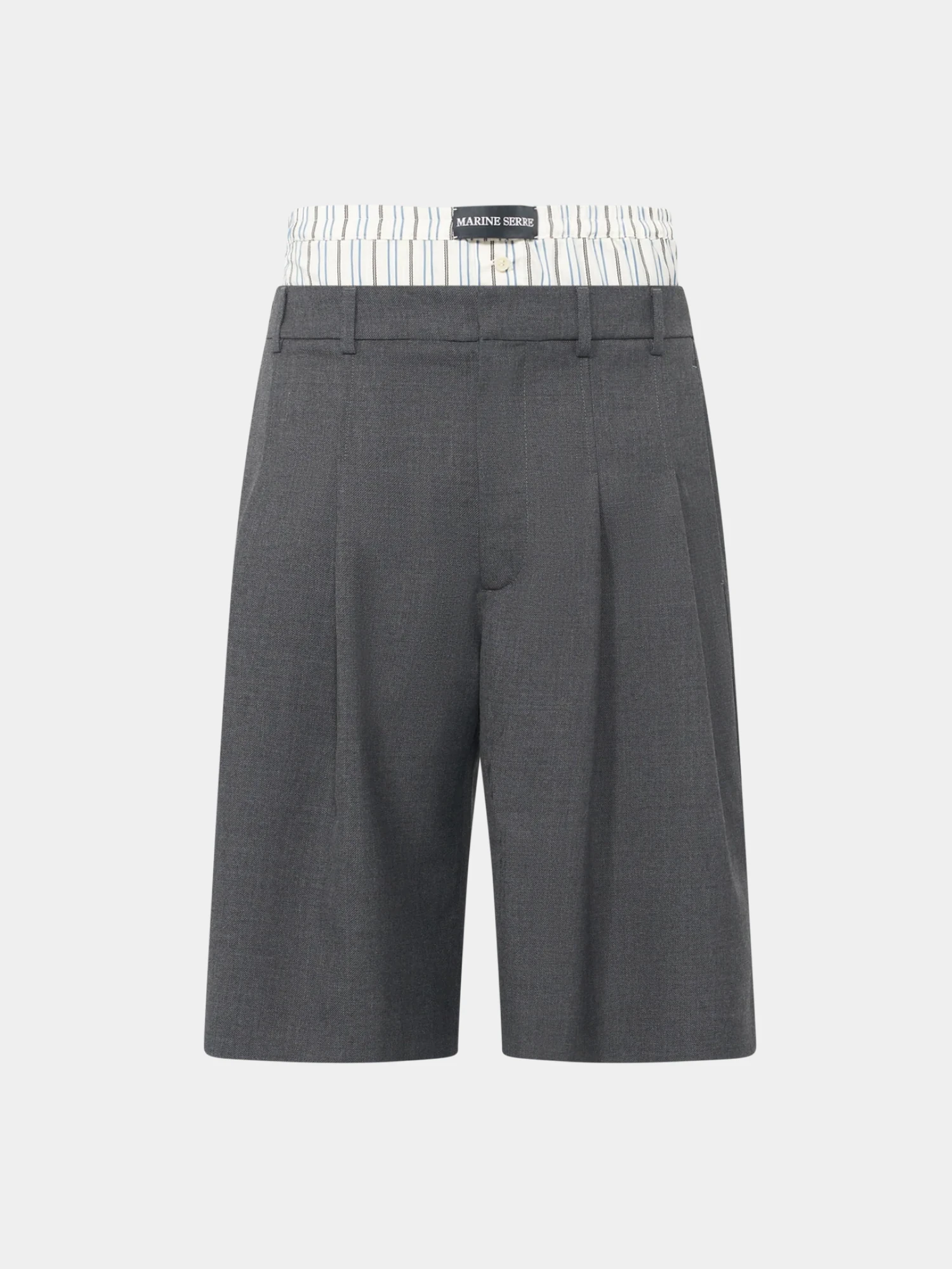 Шорты Marine Serre Regenerated Tailoring Grey