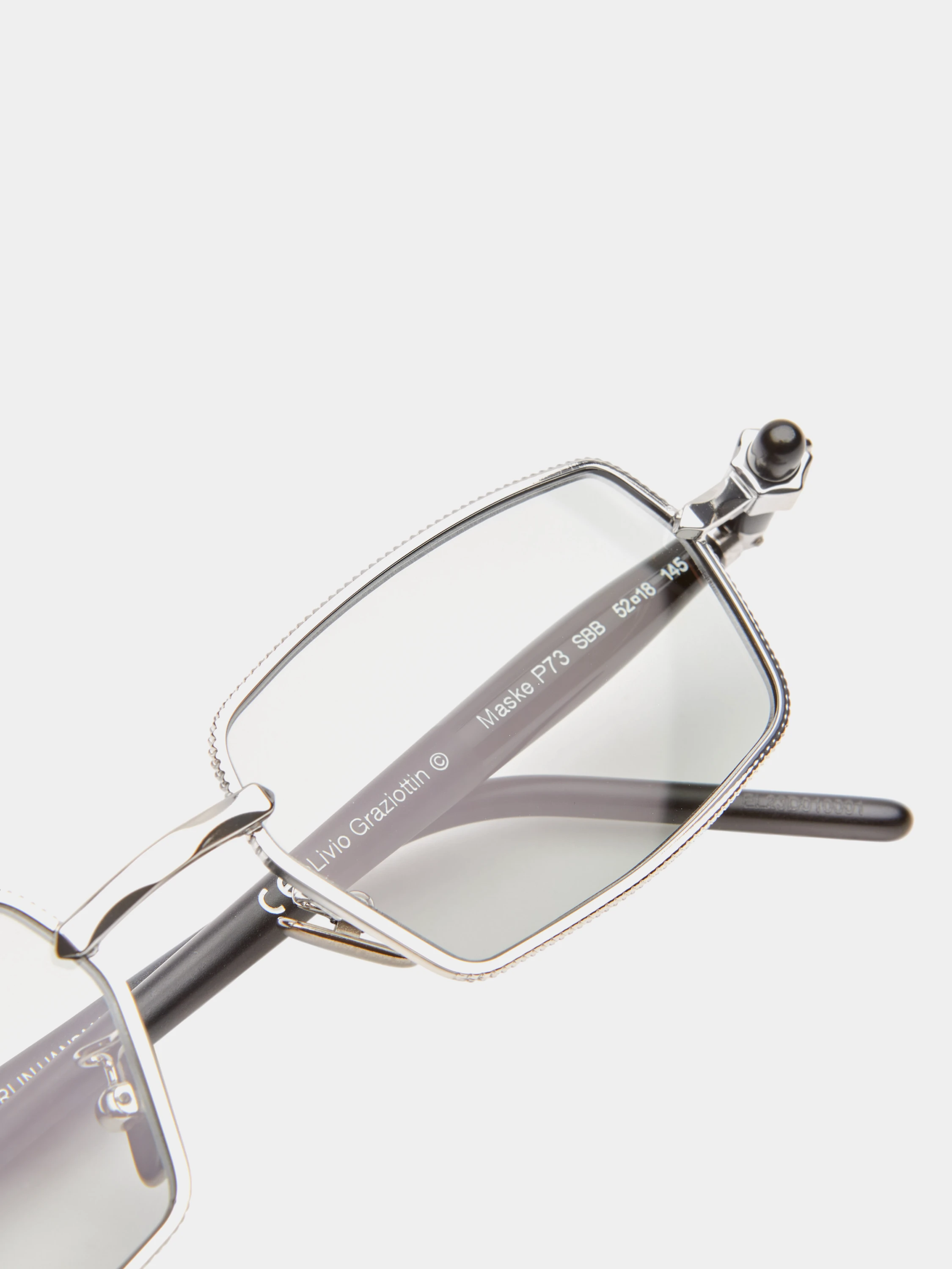 Очки KUBORAUM P73 Silver Black Shine Black Matt