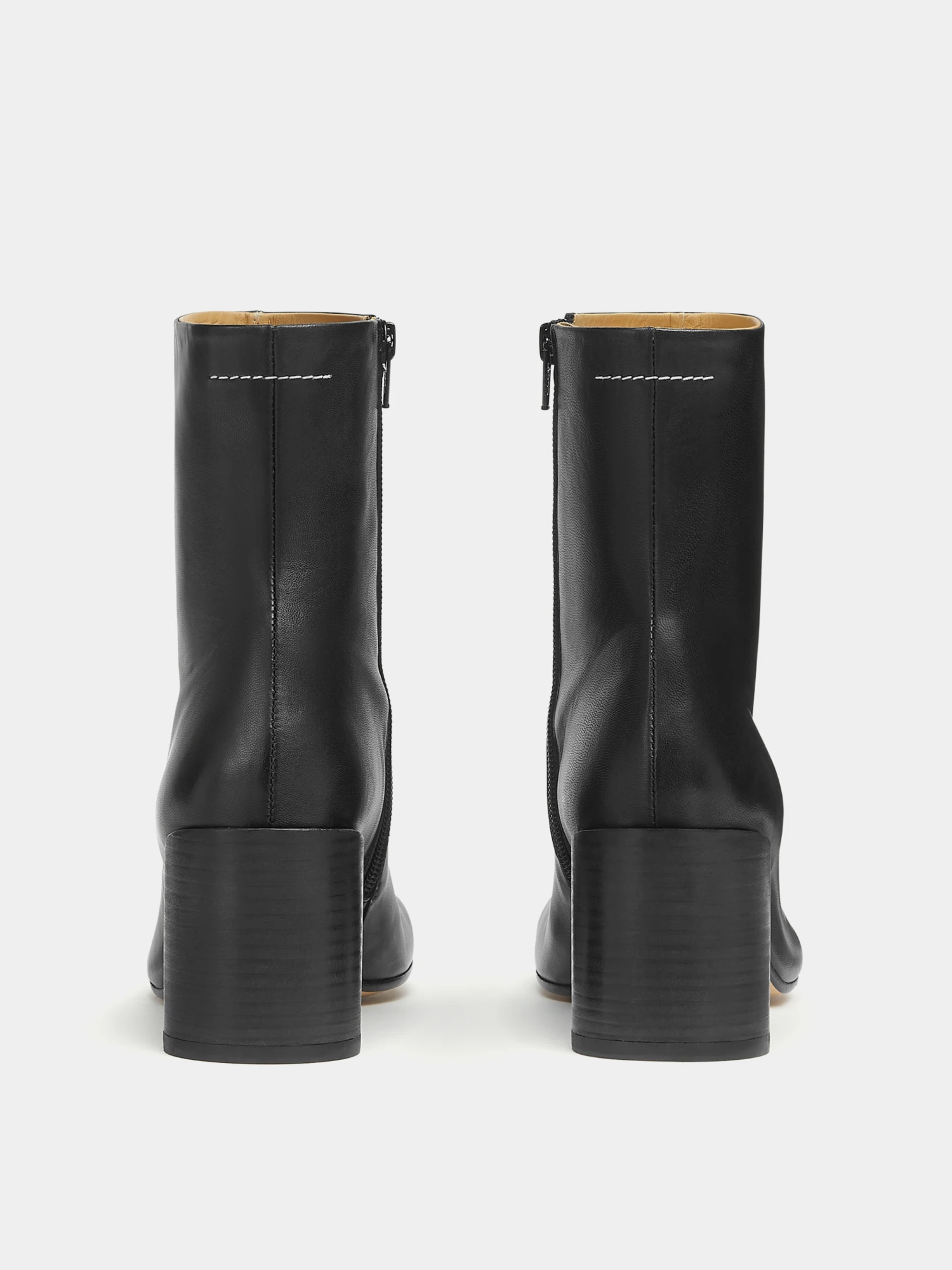 Женские ботильоны MM6 Maison Margiela Anatomic Ankle Black