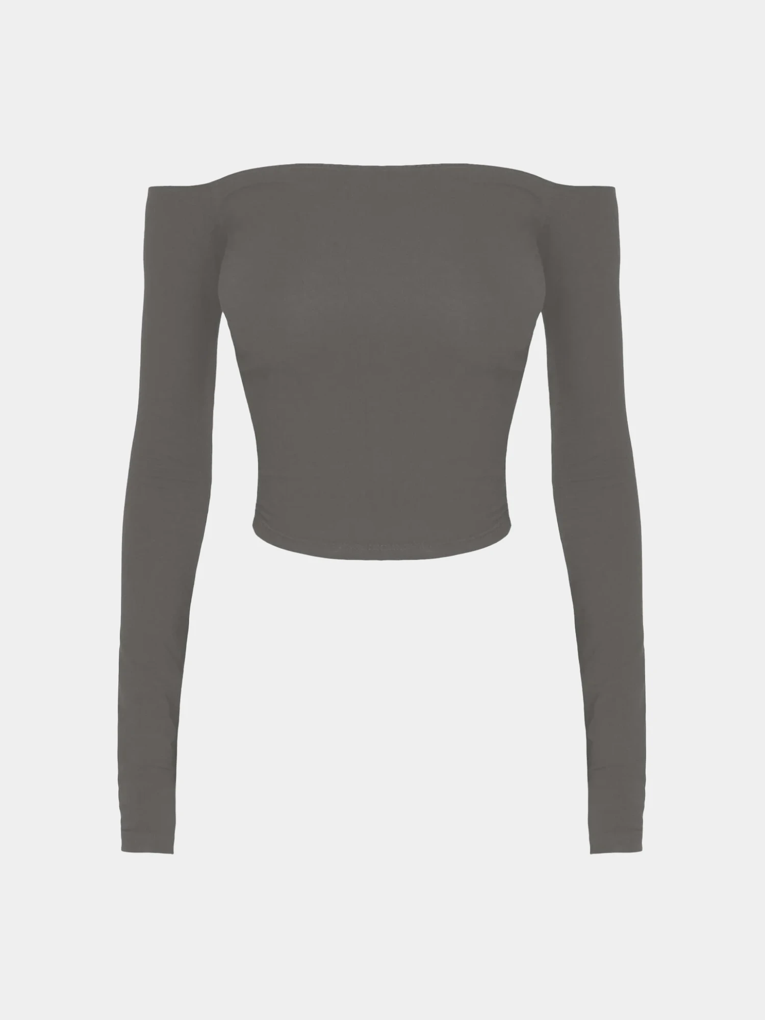 Женский лонгслив XSAI Off Shoulder Beluga