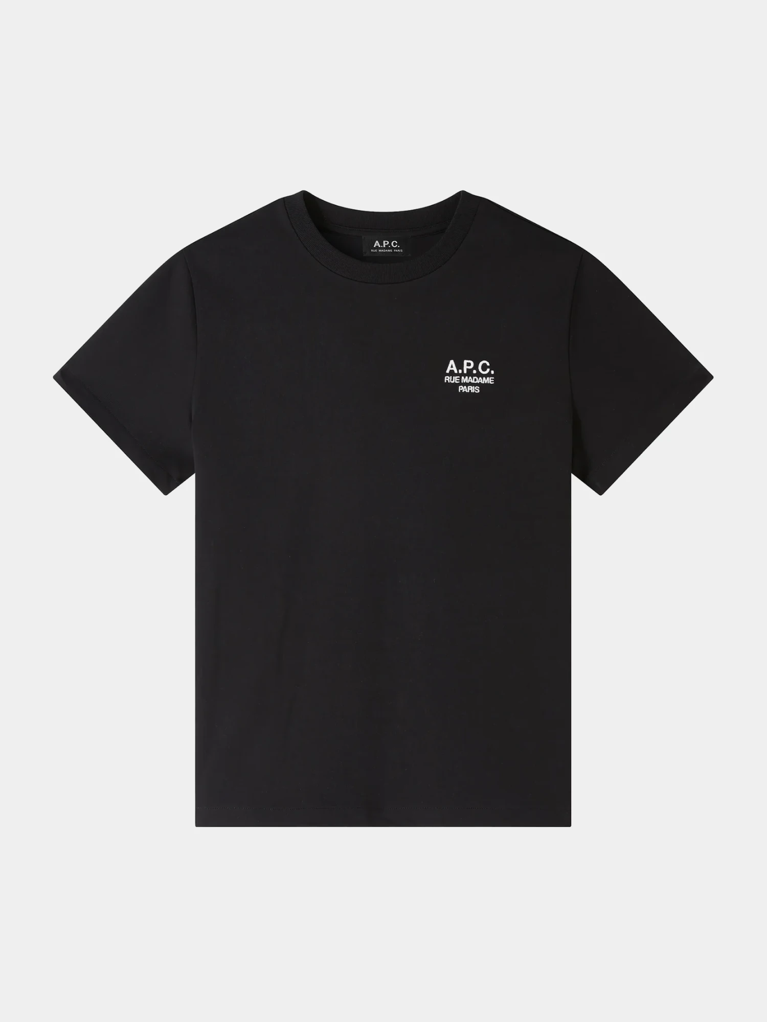 Футболка A.P.C. Standard Rue Madame Gots Noir/White