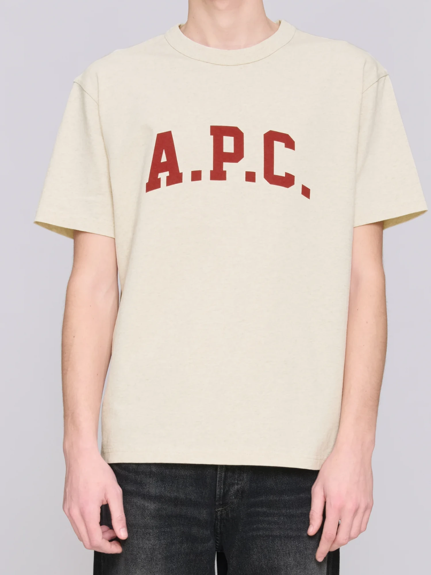 Футболка A.P.C. Marcus T-Shirt Ecru