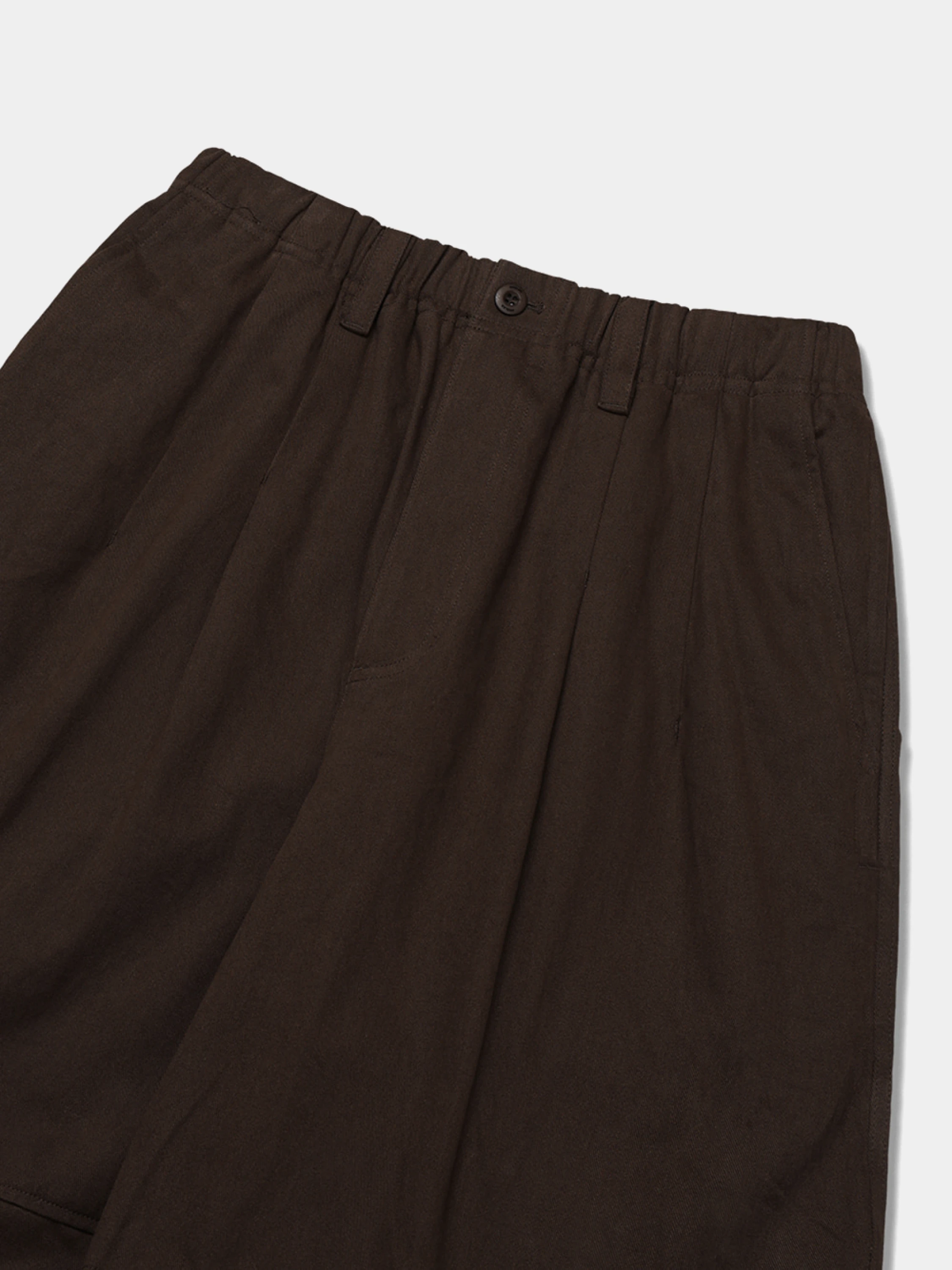 Брюки ANGLAN Lazy Twill Balloon Pants Brown
