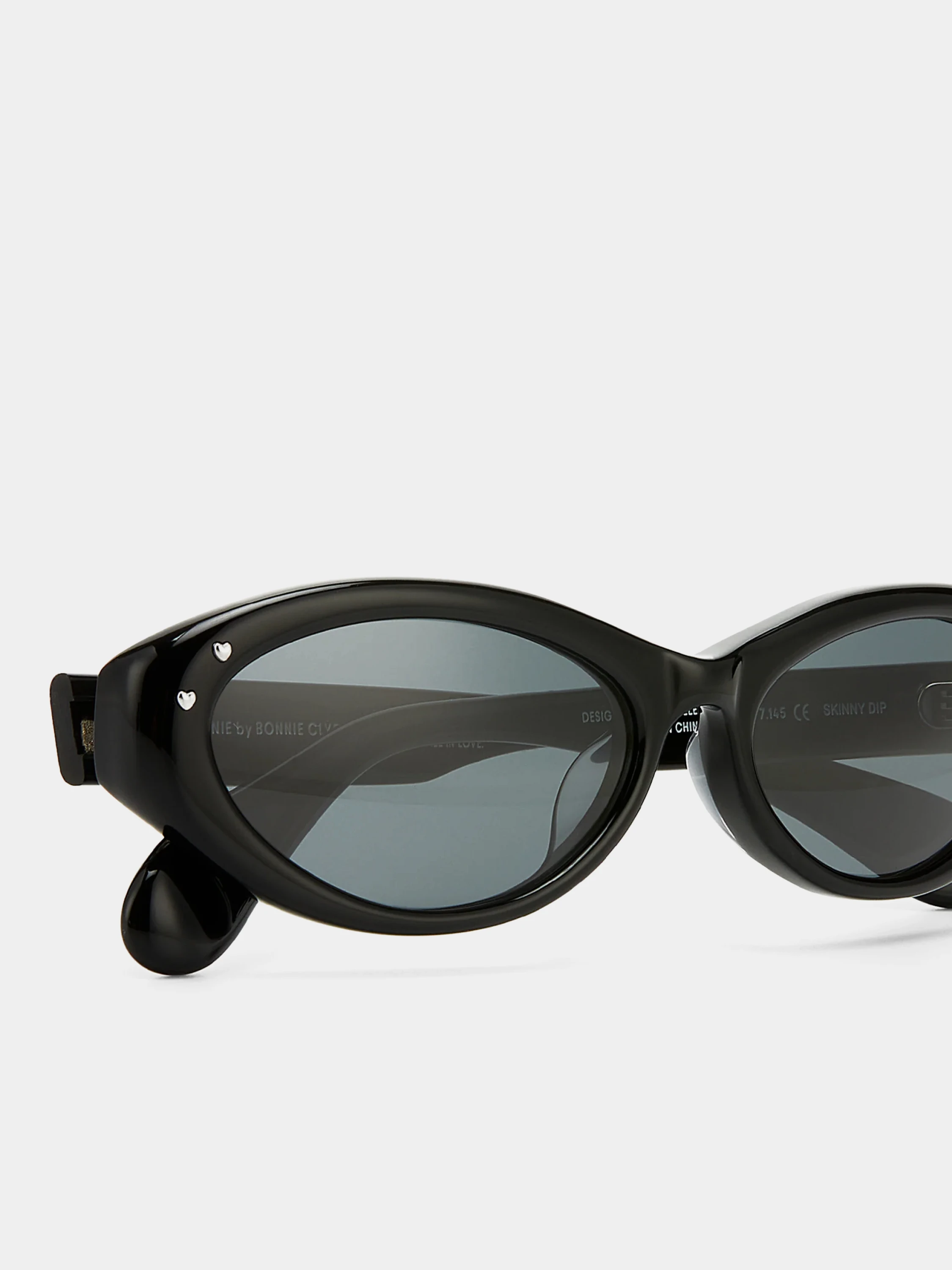 Очки Bonnie Clyde Skinny Dip Black & Black Lens