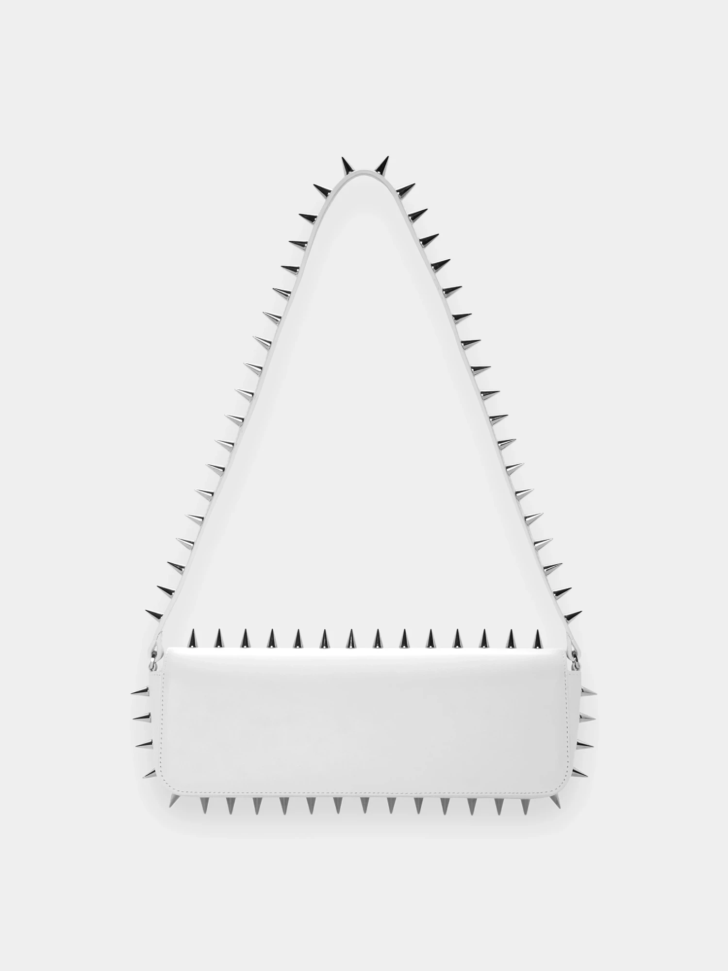 Женская сумка ABRA Spike Baguette White