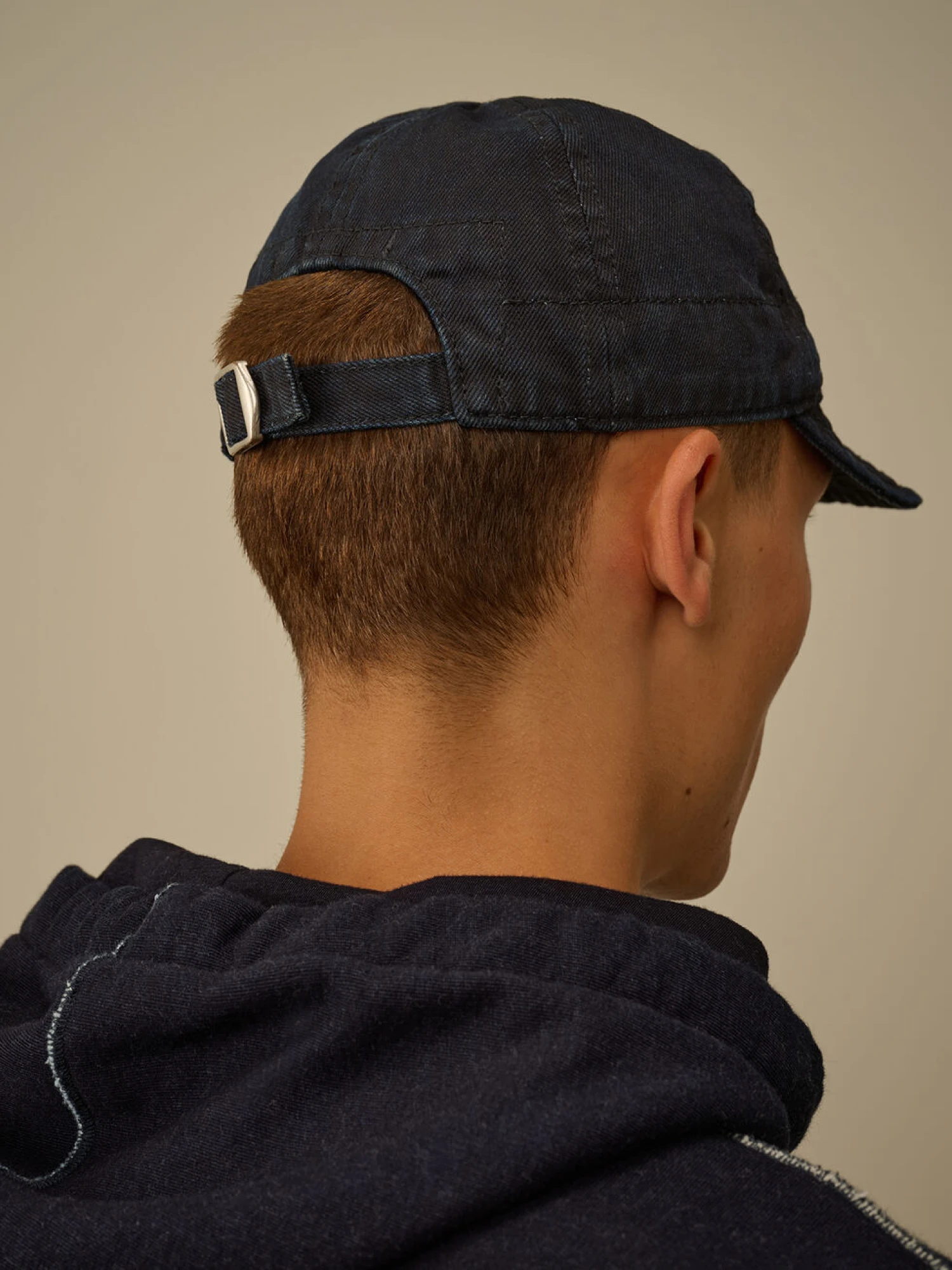 Кепка C.P. Company 3/4 Plated Denim Logo Cap