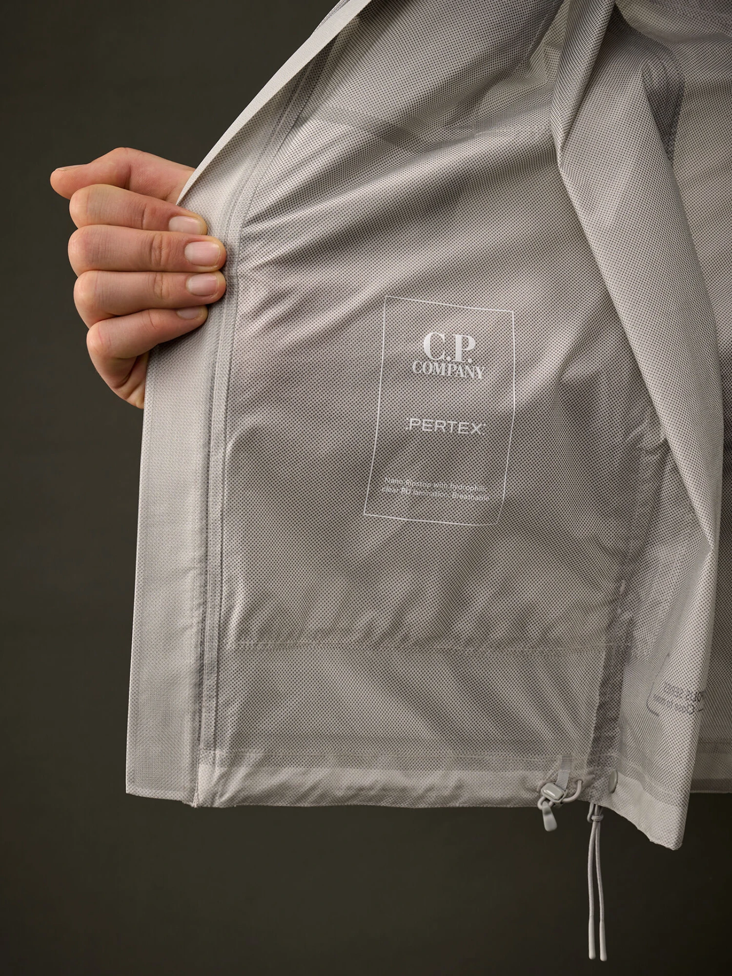 Ветровка C.P. Company The Metropolis Series Pertex® Packable Limestone