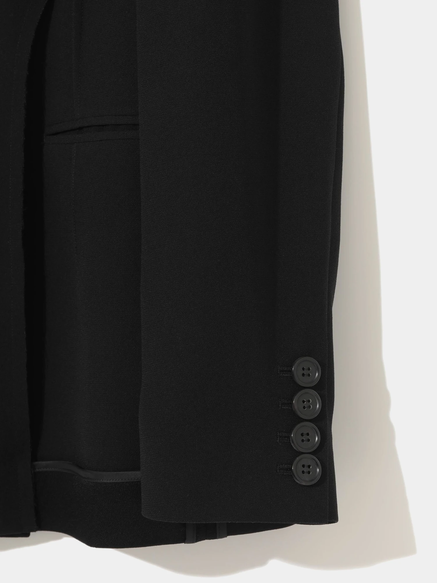 Женский пиджак UNDERCOVER Blend Inside-Out Satin Black