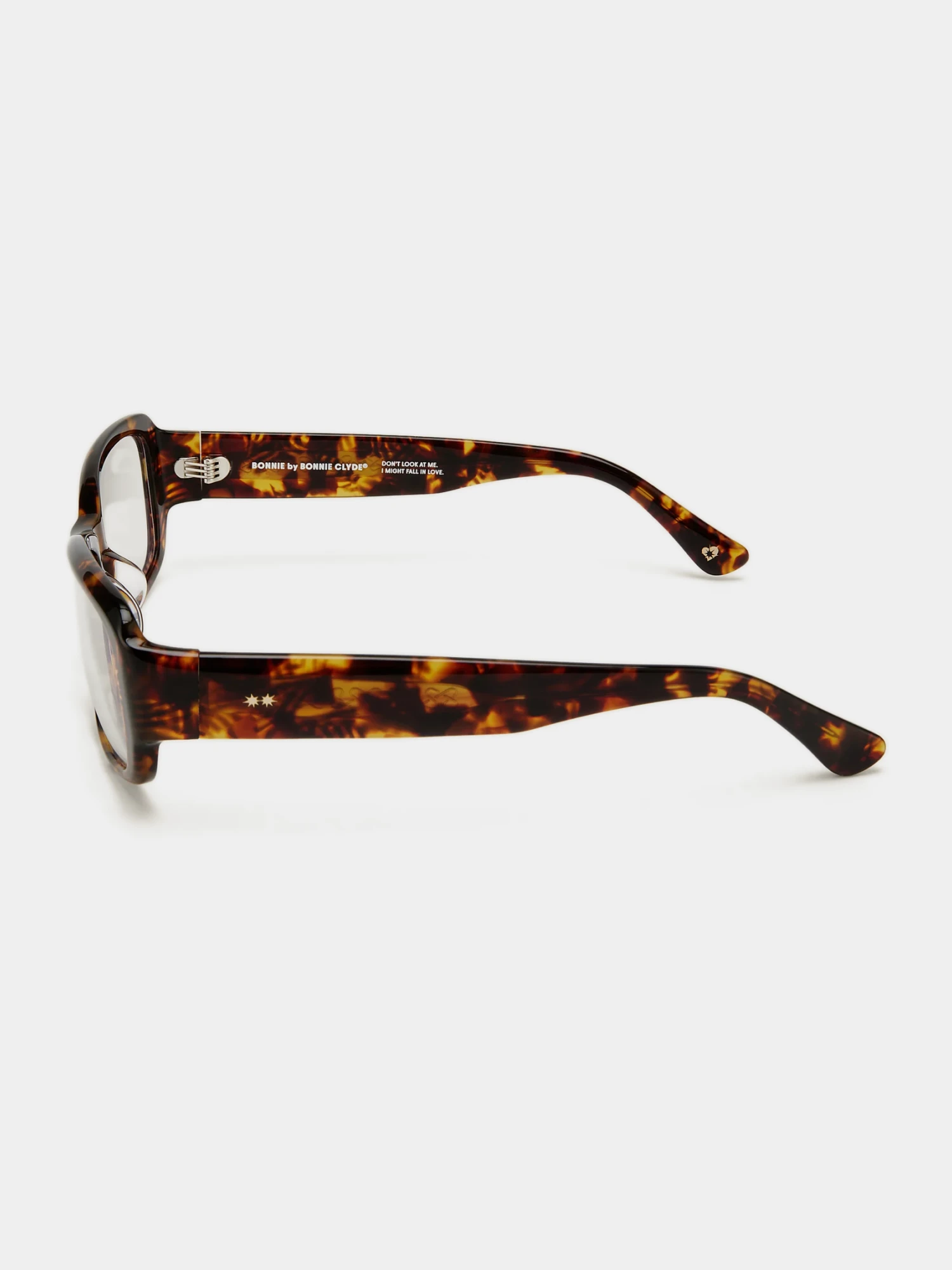 Очки Bonnie Clyde Sugar Tortoise & Clear Lens