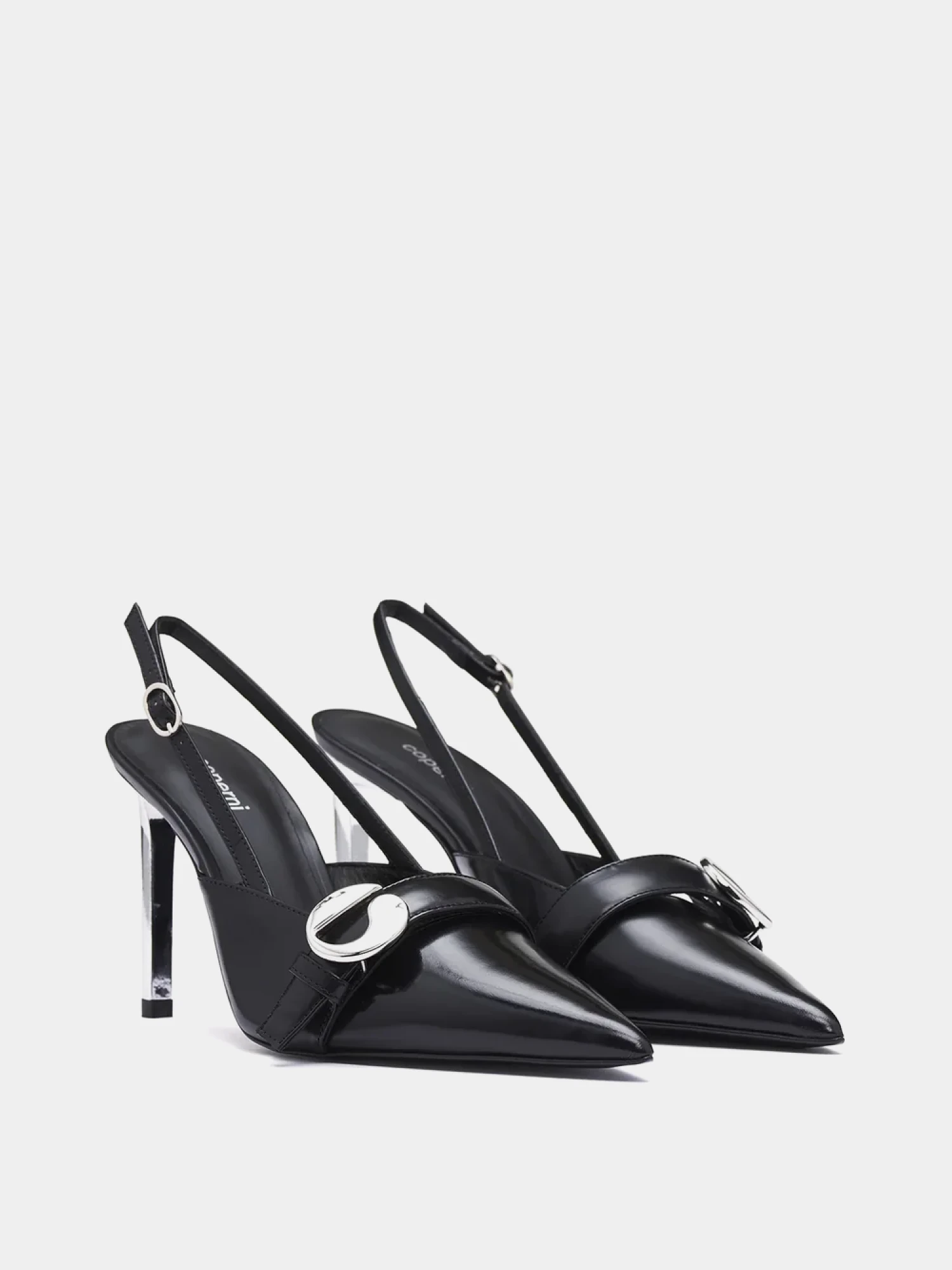 Женские туфли Coperni Slingback Belt Heel Black
