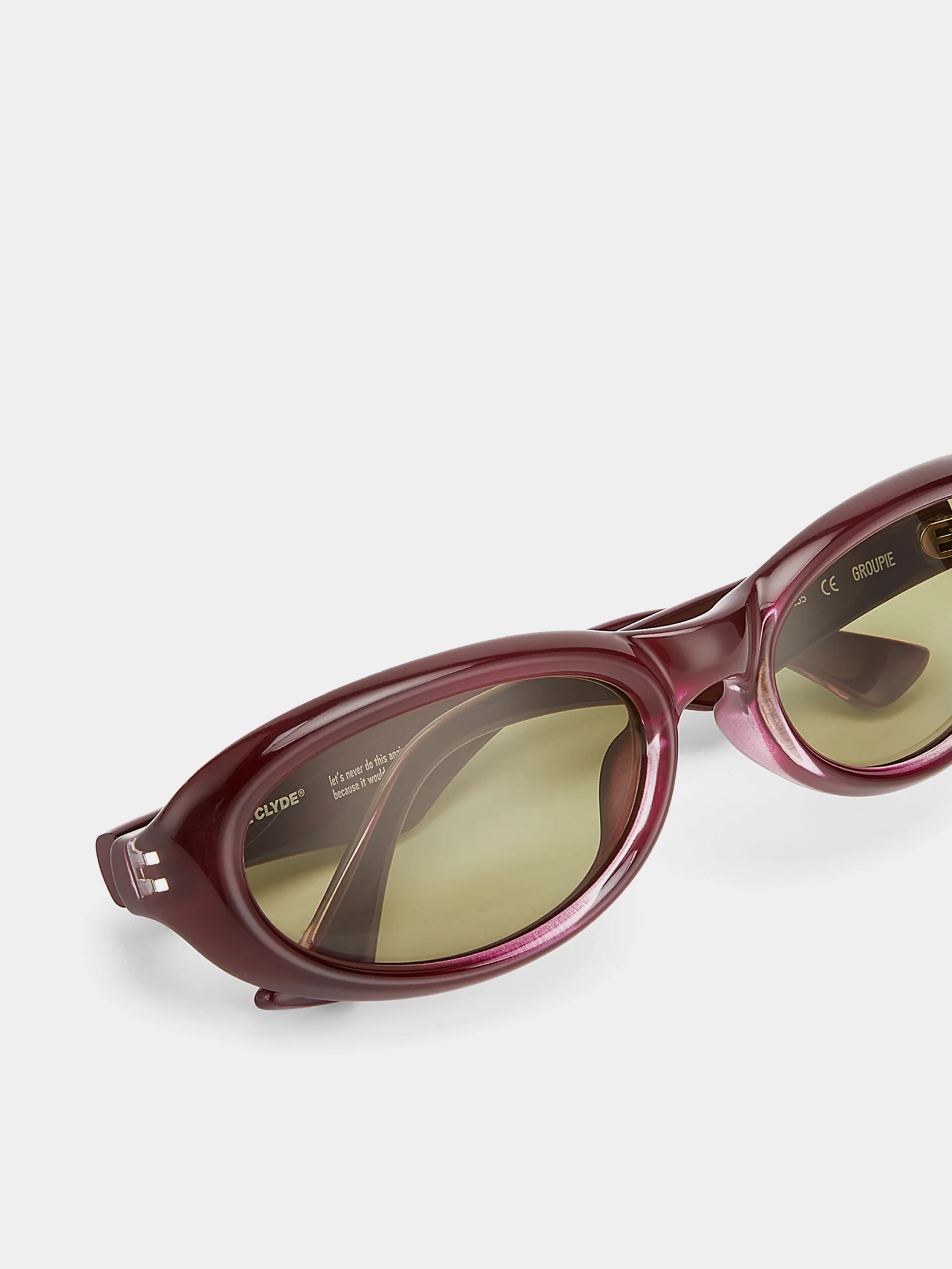 Очки Bonnie Clyde Groupie Wine & Olive Lens