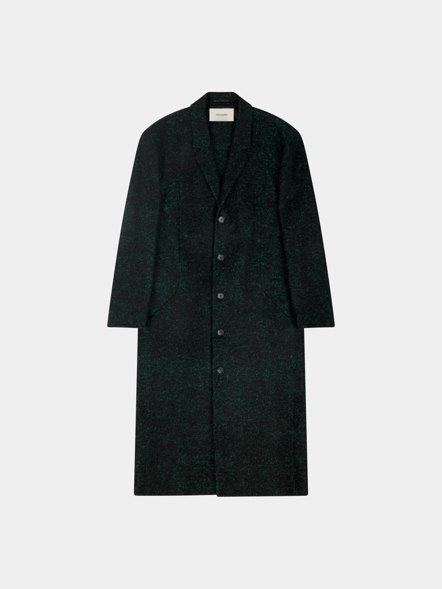 Пальто entire studios Structured Cypress Black
