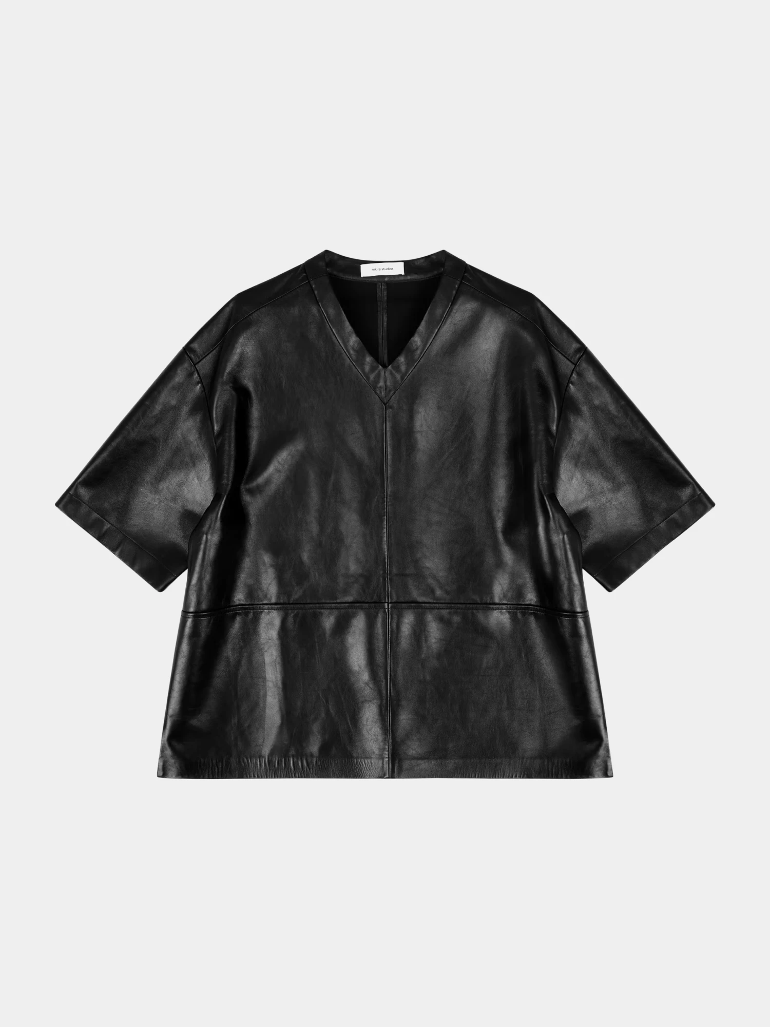 Футболка entire studios Leather Black