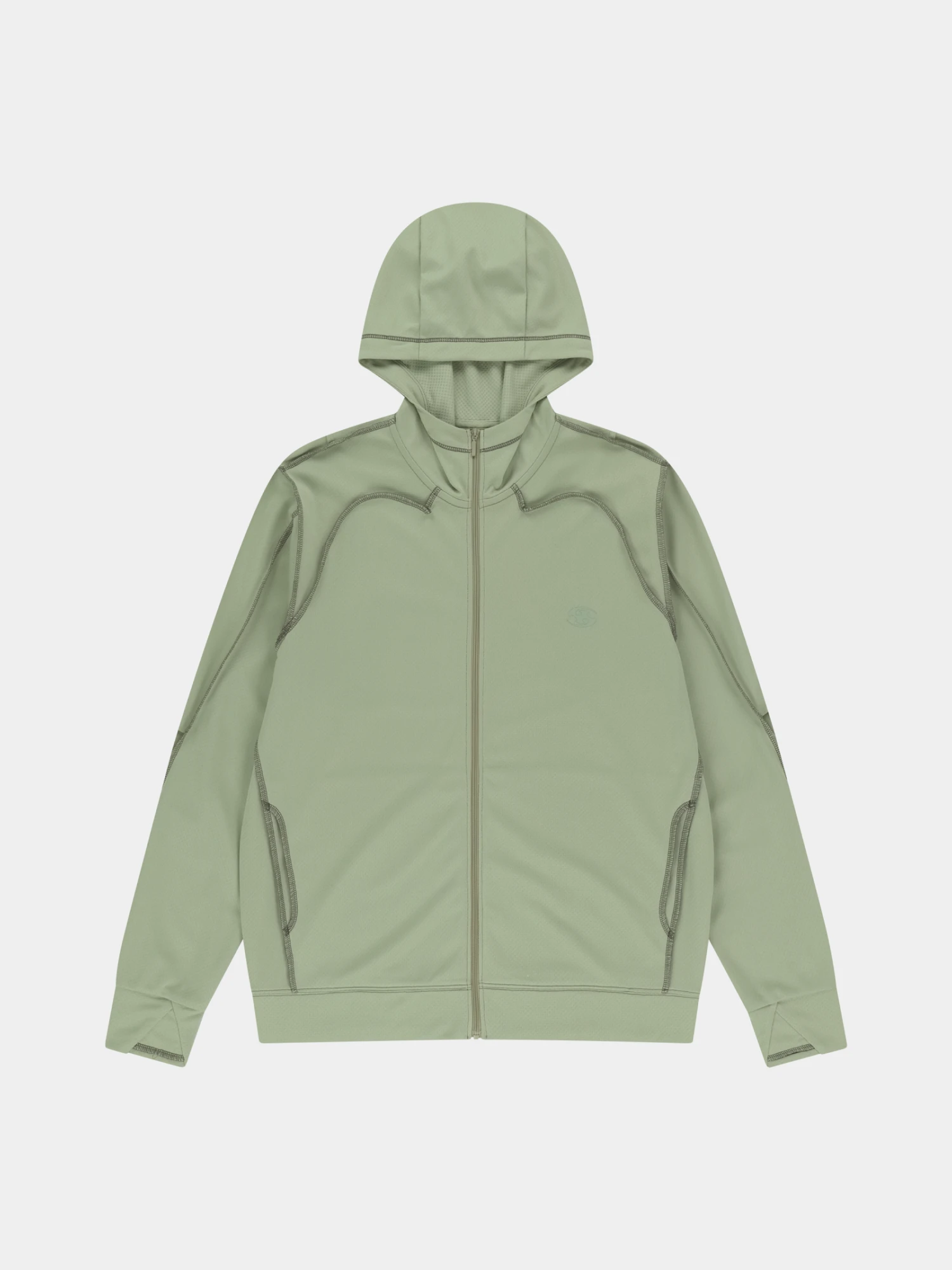 Зип-худи SAN SAN GEAR Overlock Mesh Light Green