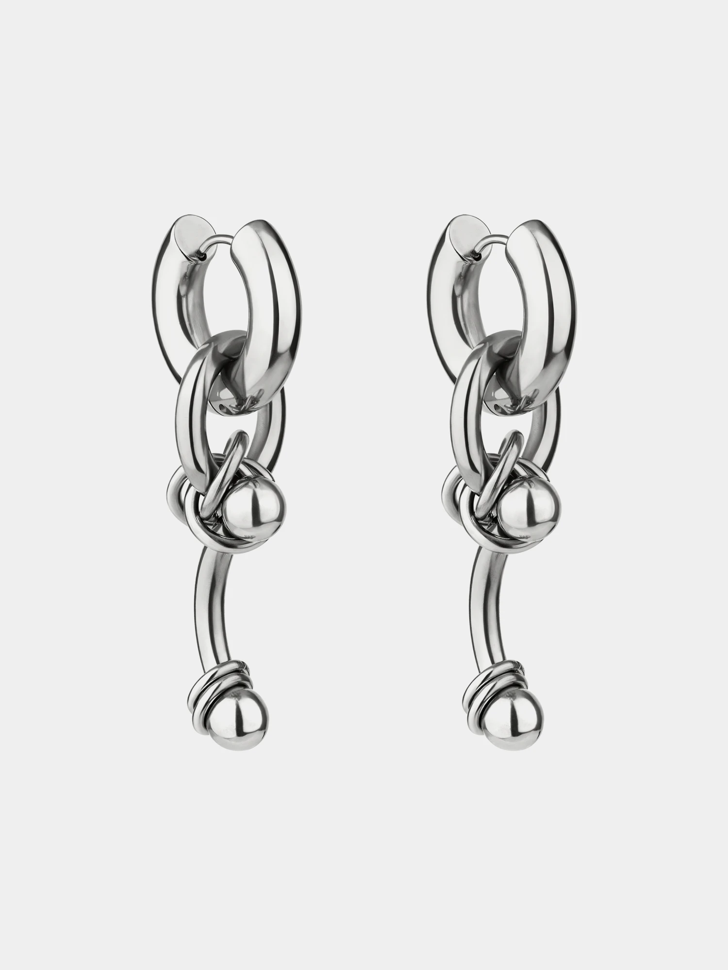 Серьги OMUT STUDIO SLOW EXCLUSIVE Pawn