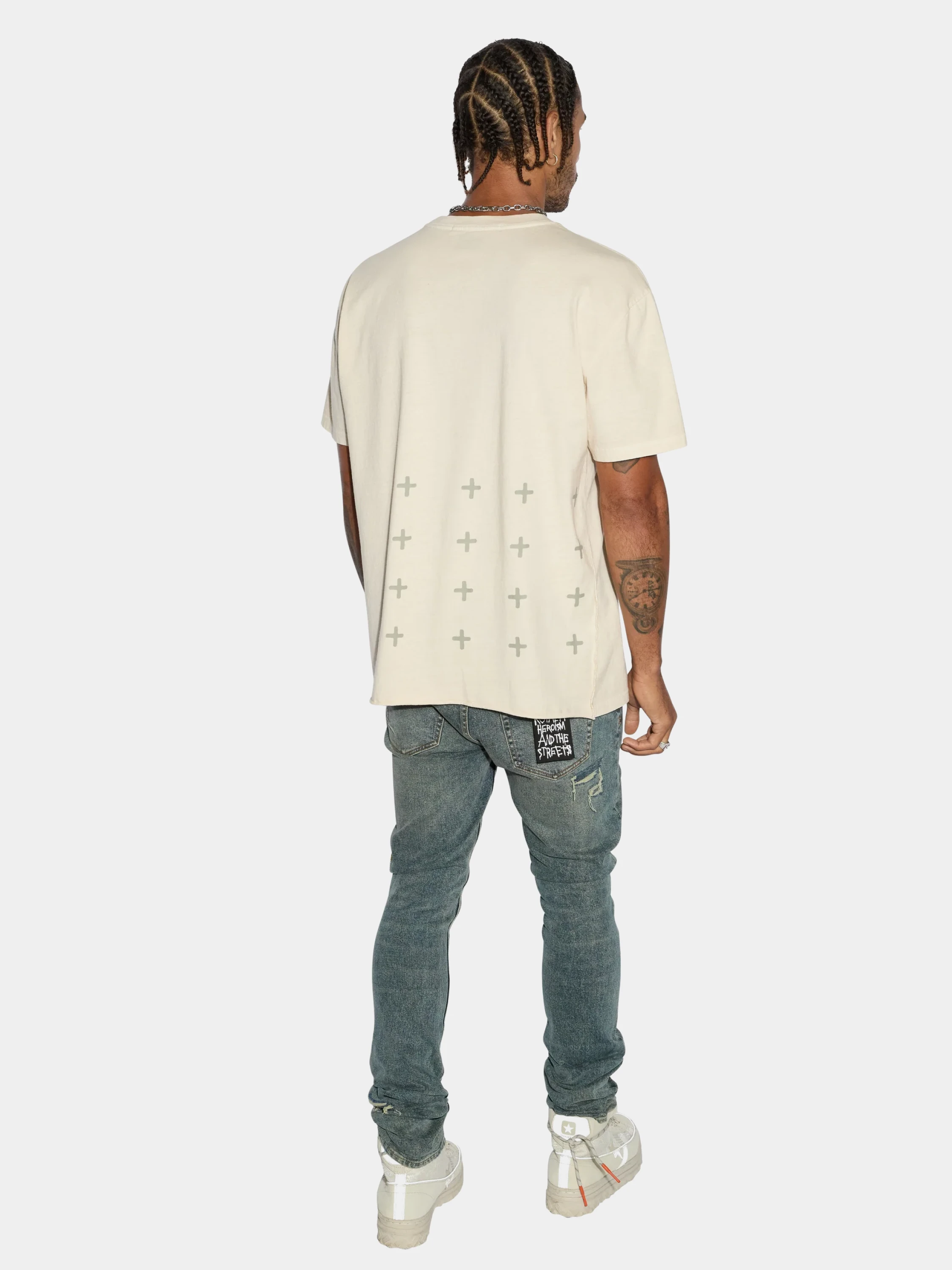 Футболка Ksubi All Day Biggie Ss Tee Beige