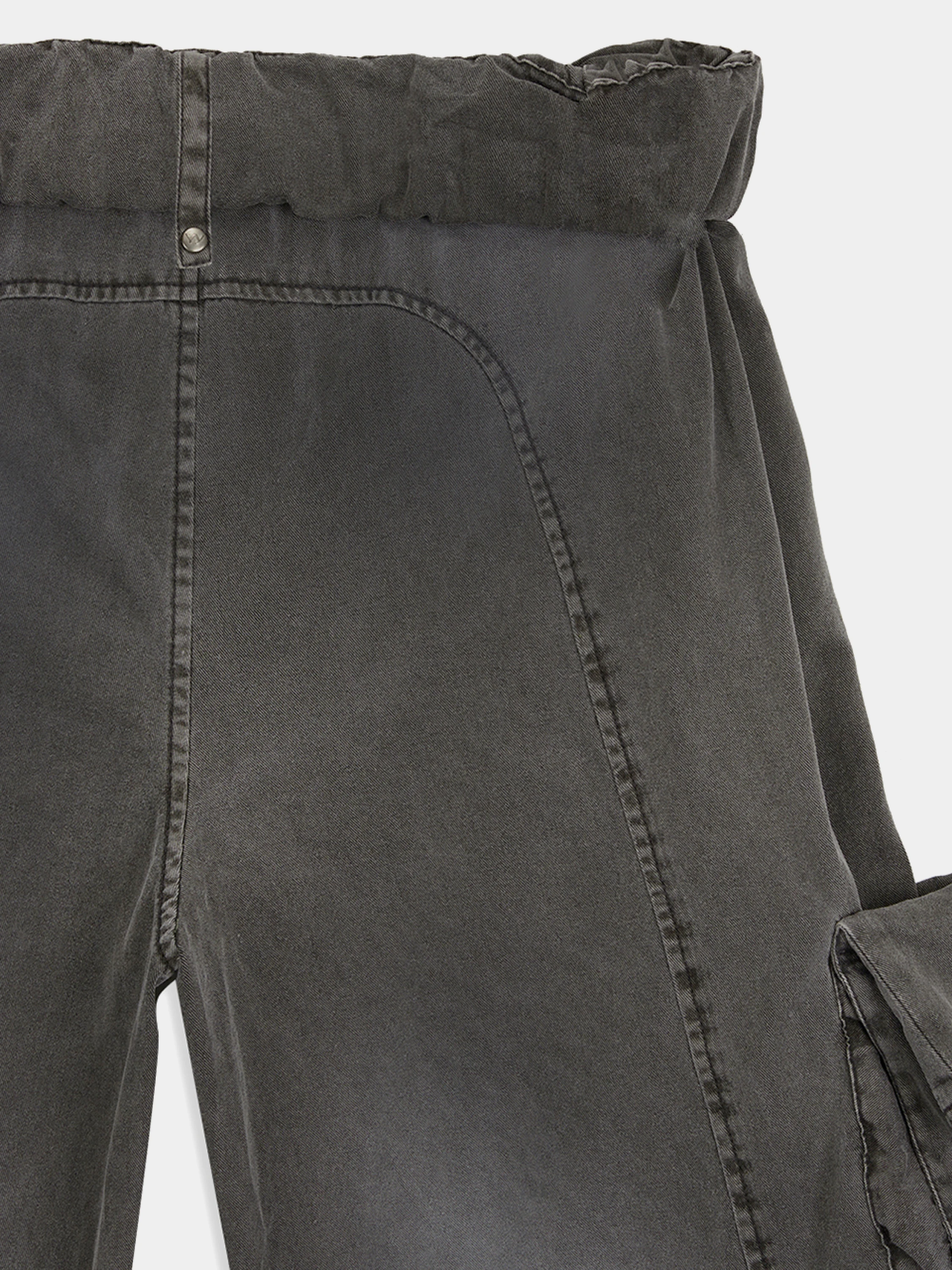 Шорты OPEN YY Rolled Waist Cargo Shorts Charcoal