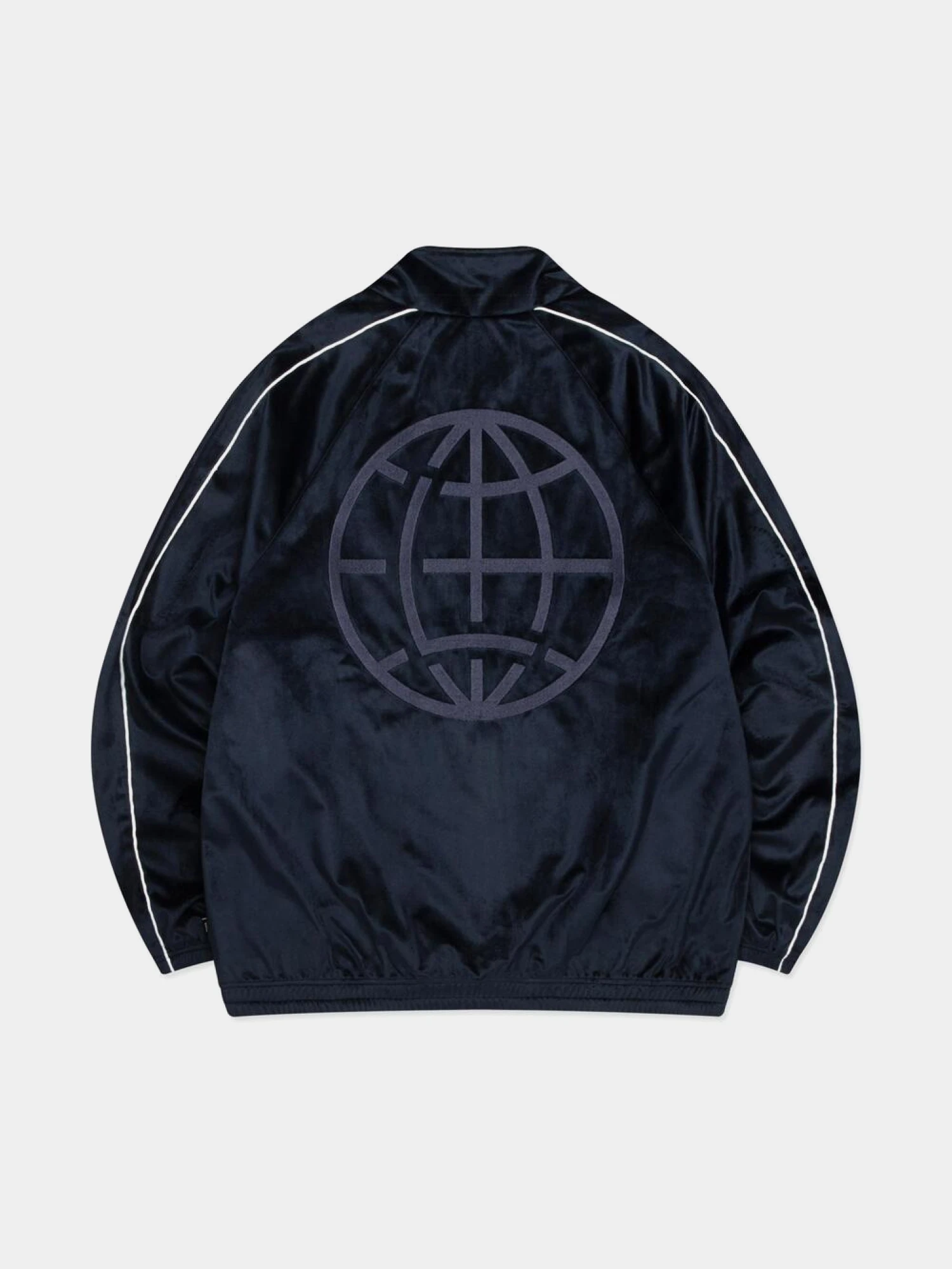Олимпийка LMC Velour Piping Jacket Navy