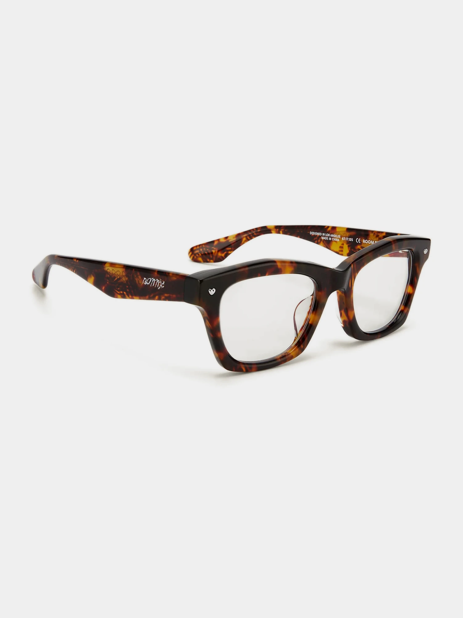 Очки Bonnie Clyde Room Service Tortoise & Clear Lens