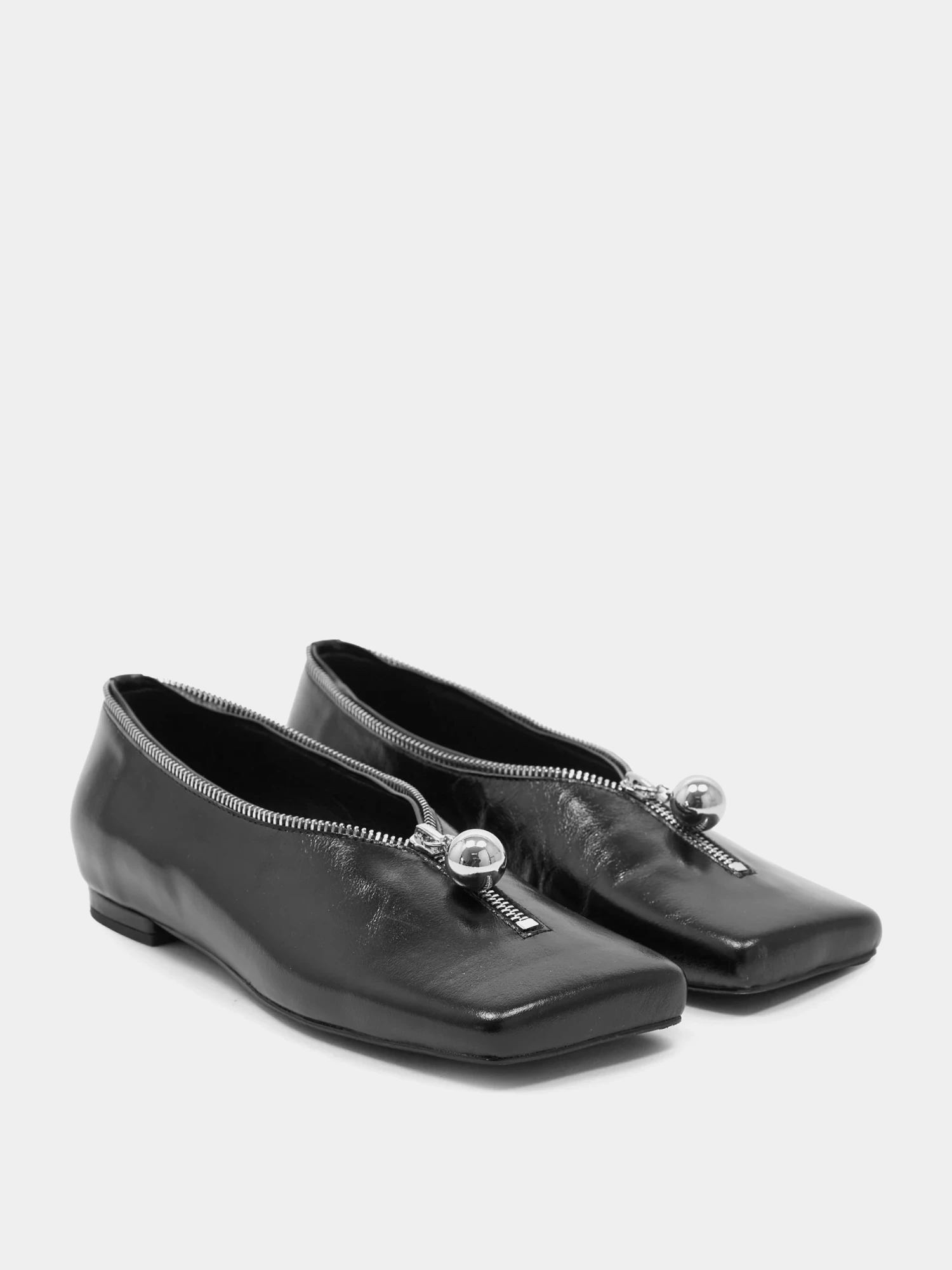 Женские туфли EPINGLER Silver Ball Toe Black