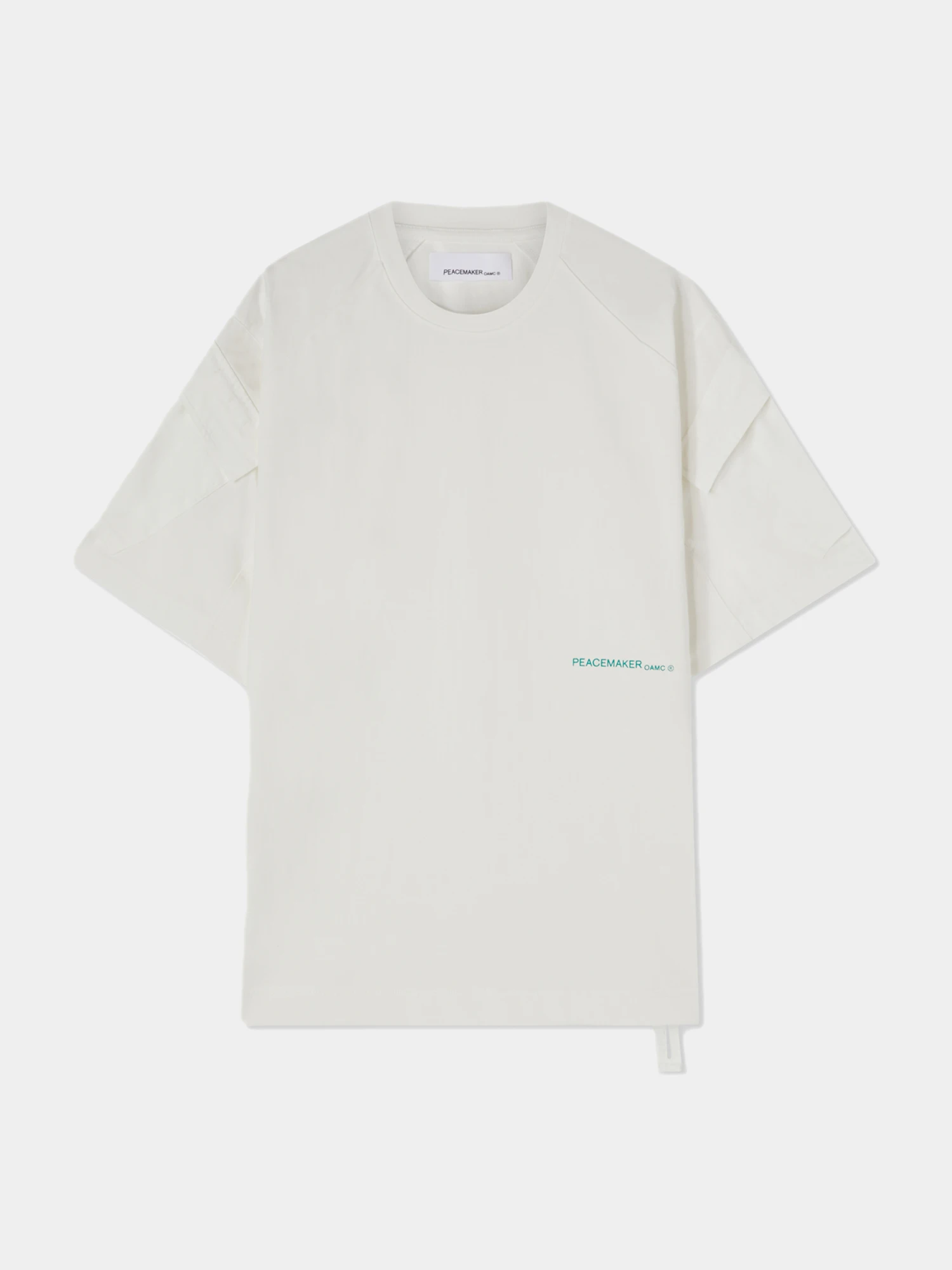 Футболка OAMC Peacemaker Sl Cargo Tee White