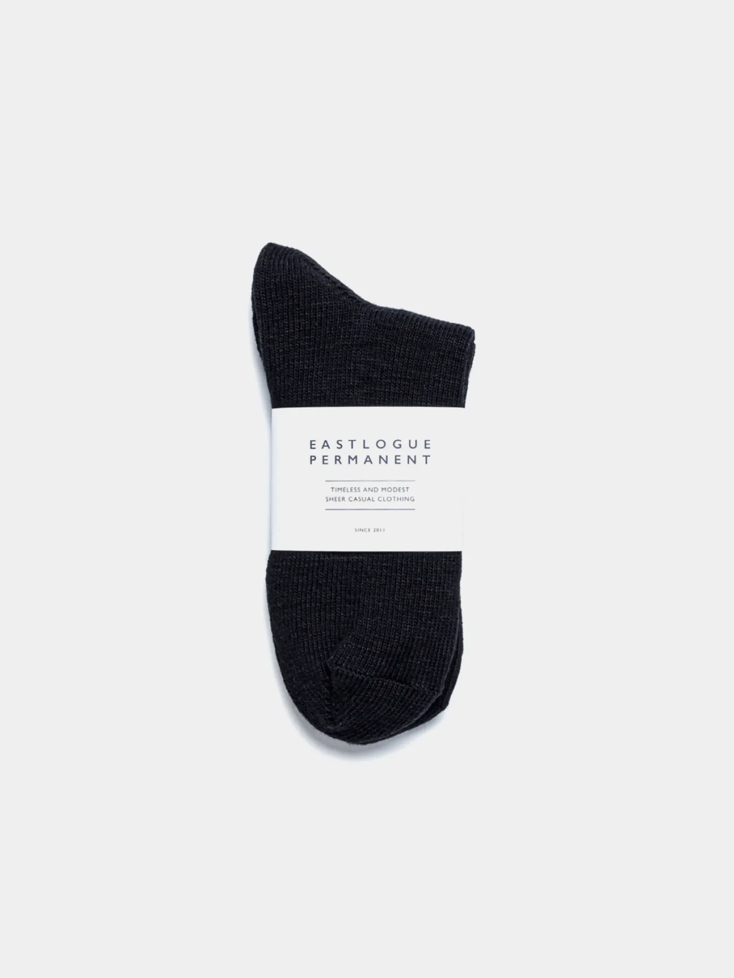 Носки EASTLOGUE PERMANENT Crew Length Black
