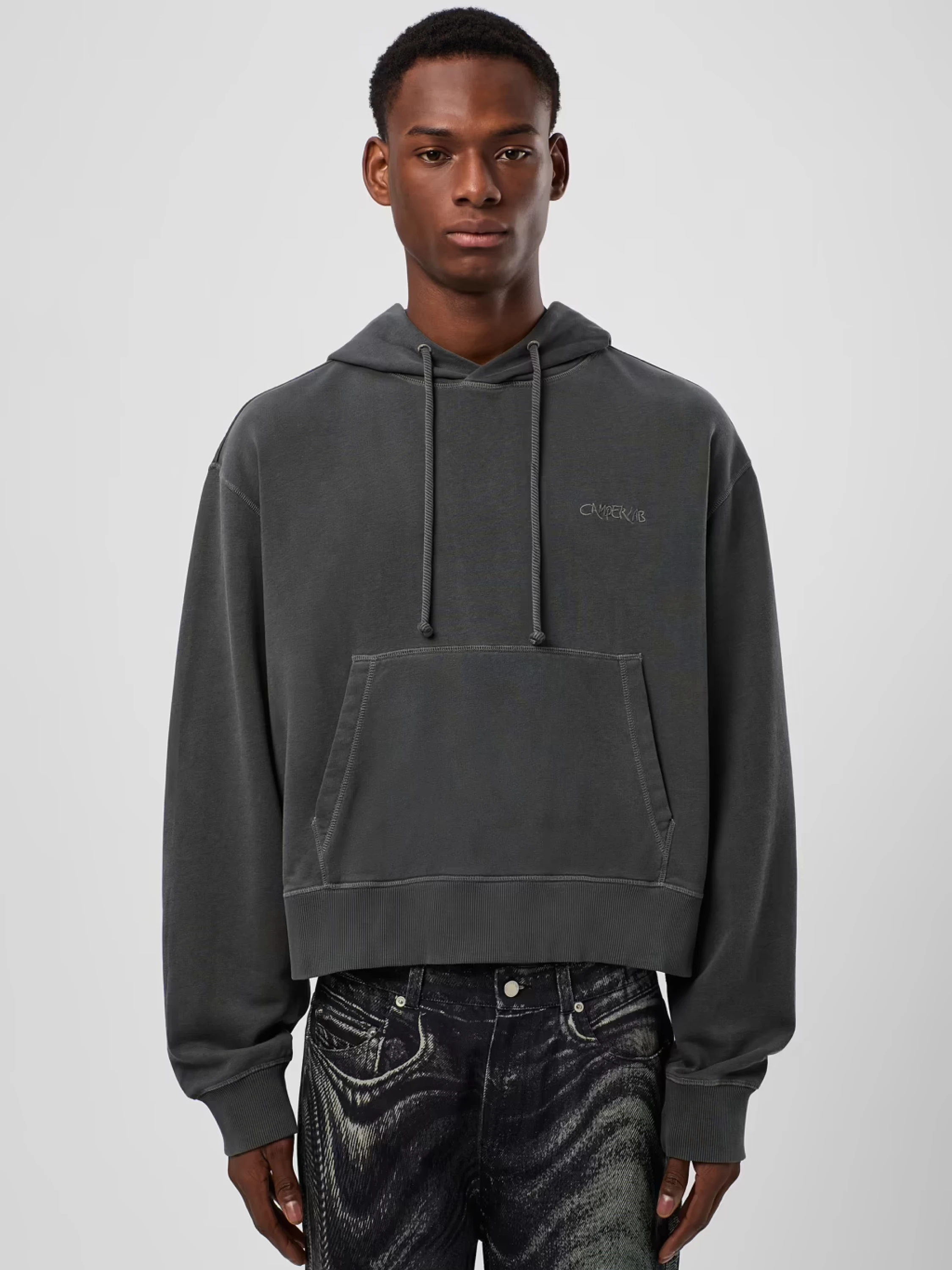 Худи CAMPERLAB Gray Cotton Hoodie