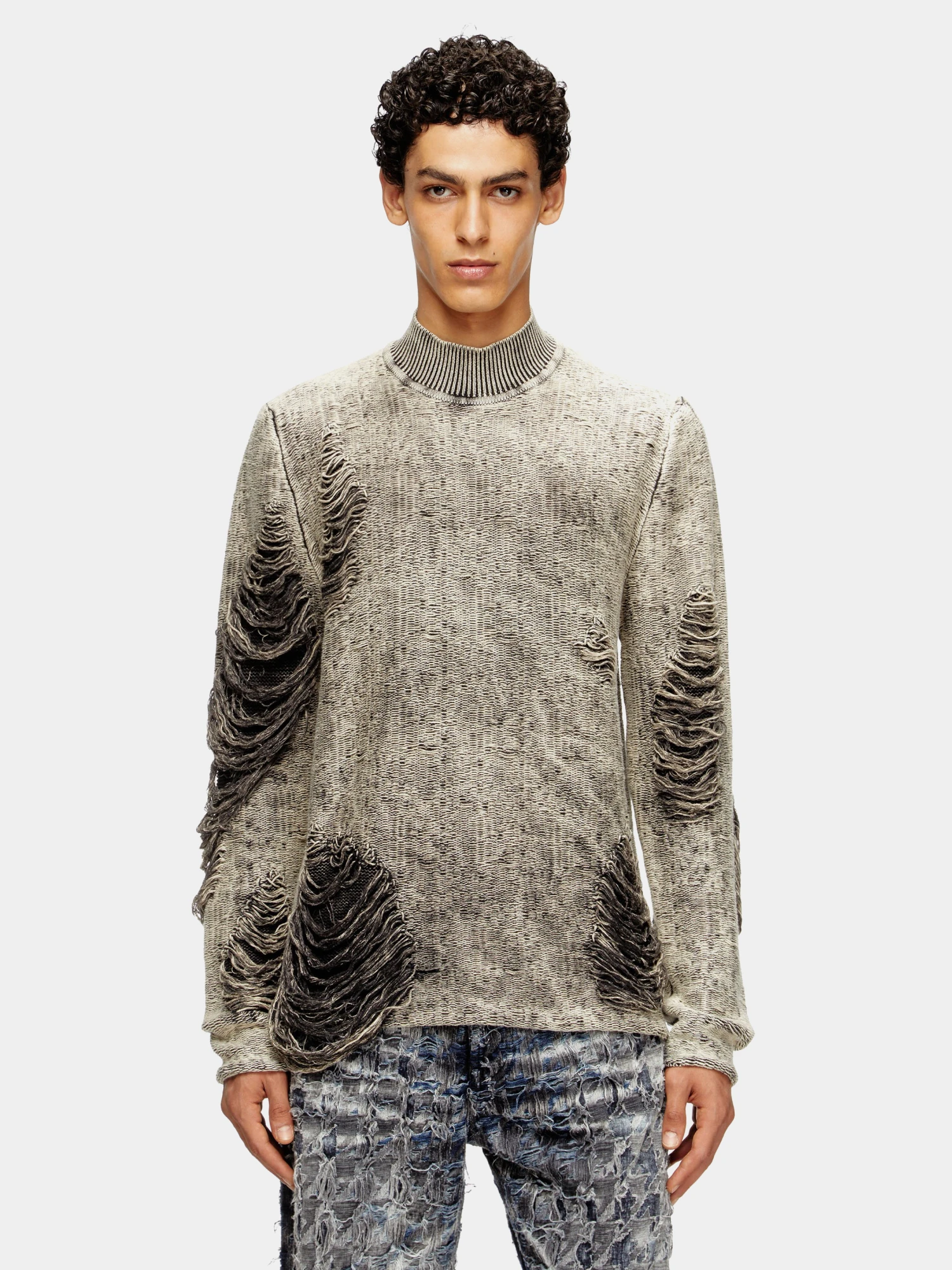 Свитер Diesel K-Fjordi Storm Grey