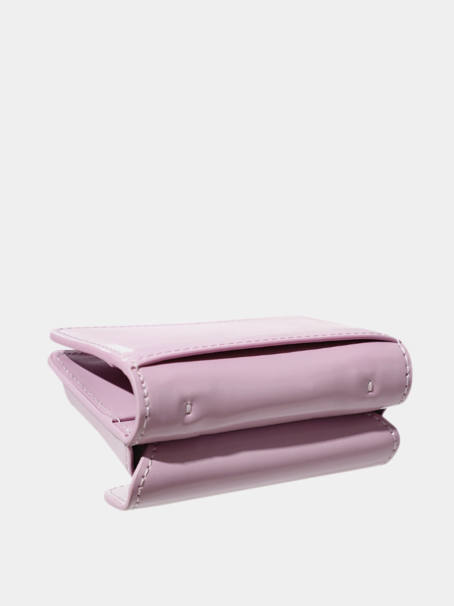 Женская сумка STAND OIL Chubby Wallet Glossy Vintage Pink