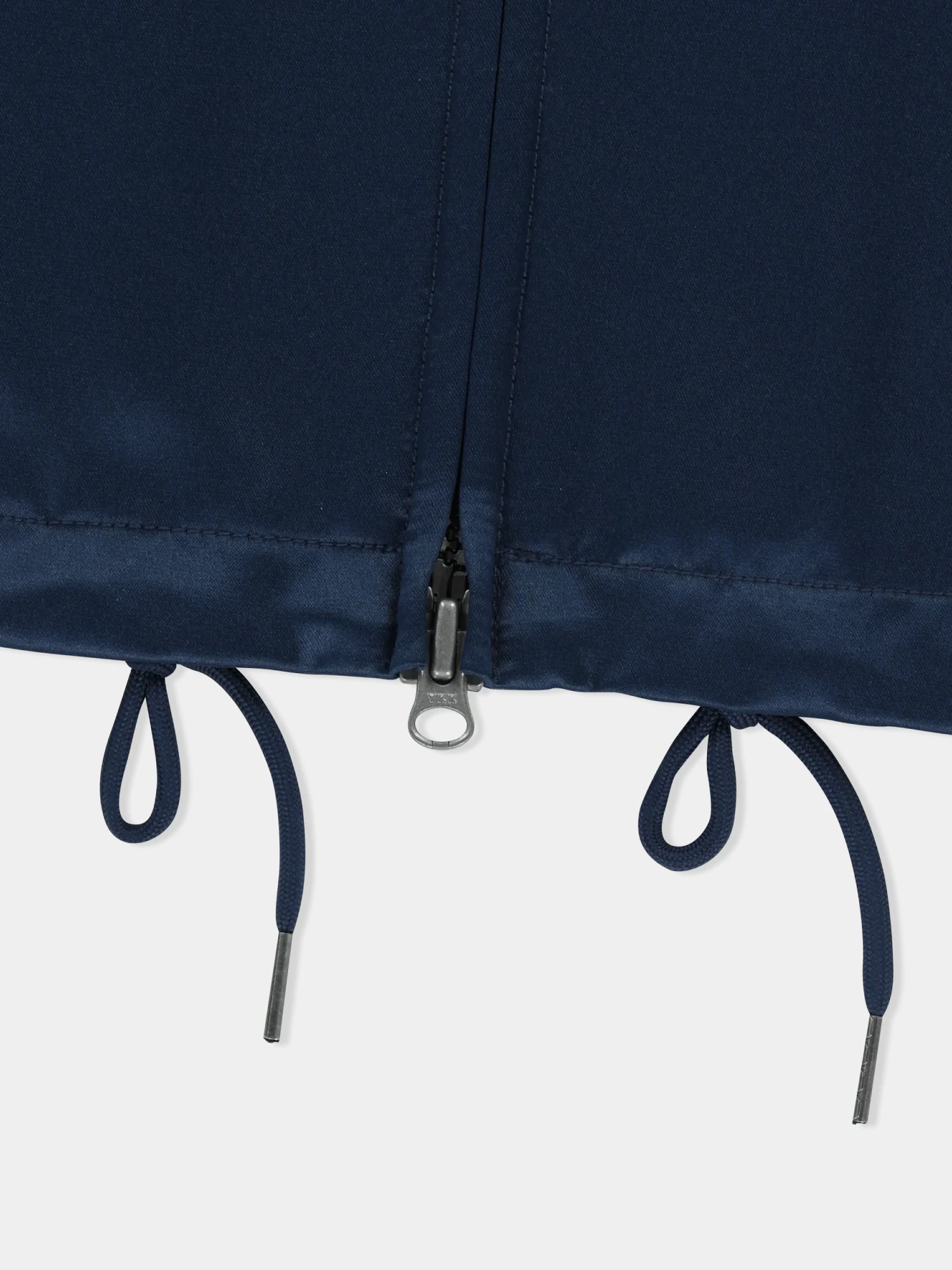 Куртка YESEYESEE Logo Applique Satin Coach Navy