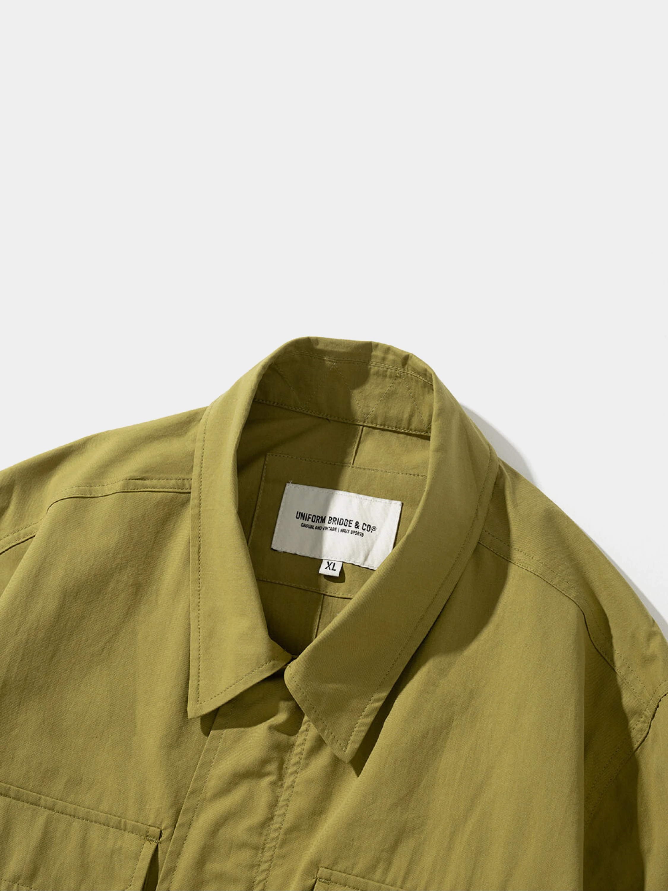 Овершот Uniform Bridge 4pocket Coach Jacket Mustard Green