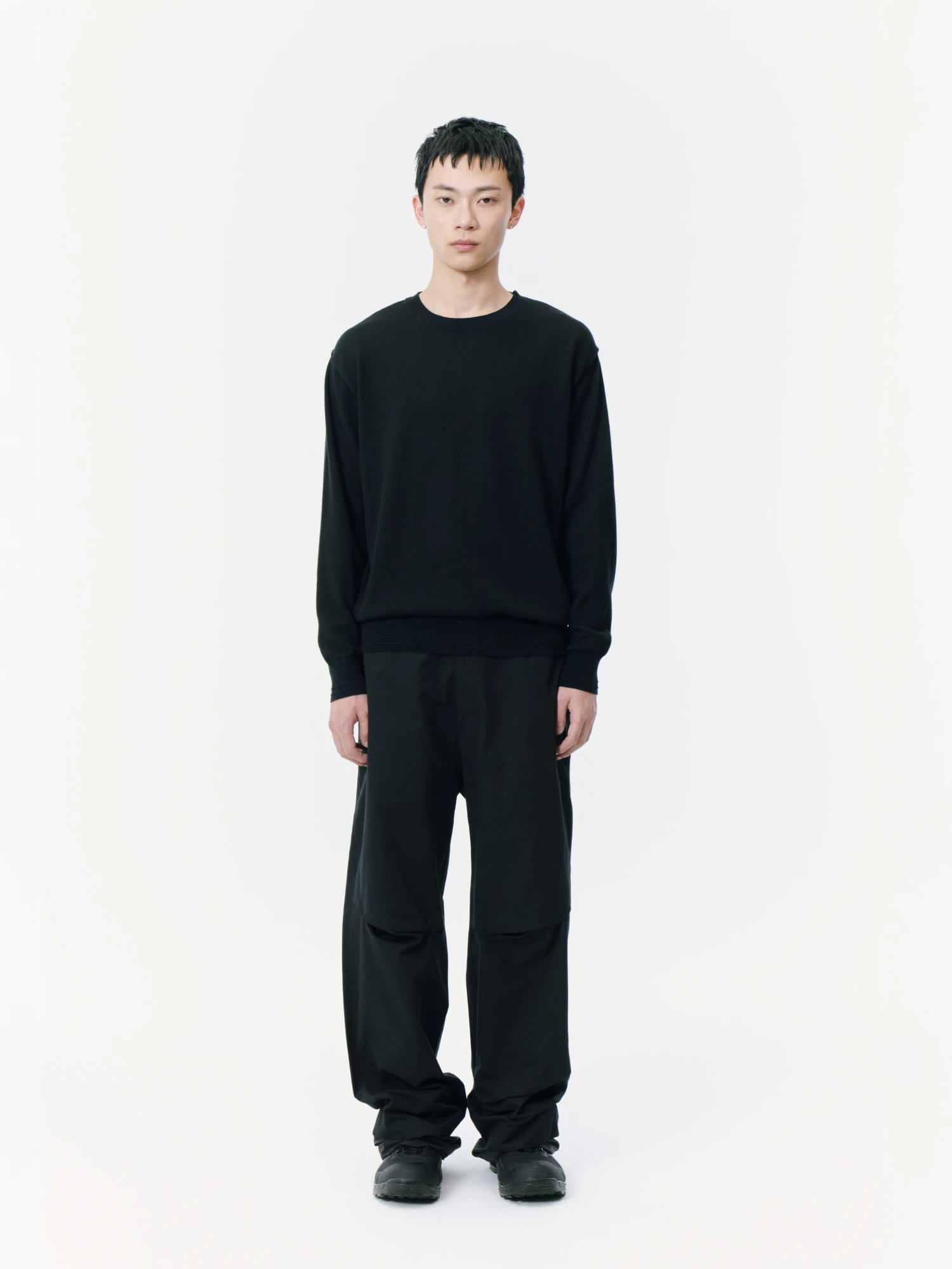 Джемпер SAN SAN GEAR Scale Rib Black