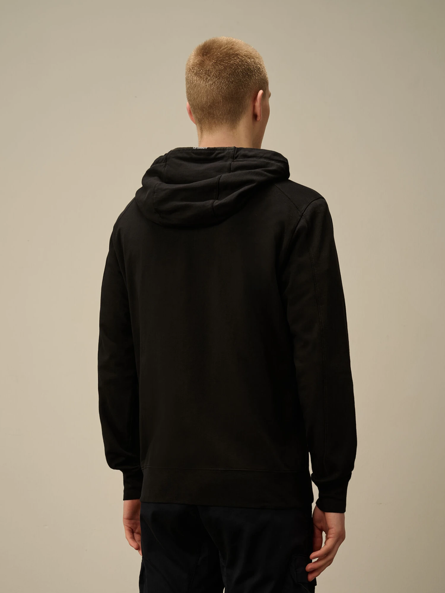 Зип-худи C.P. Company Light Fleece Full Zip Black