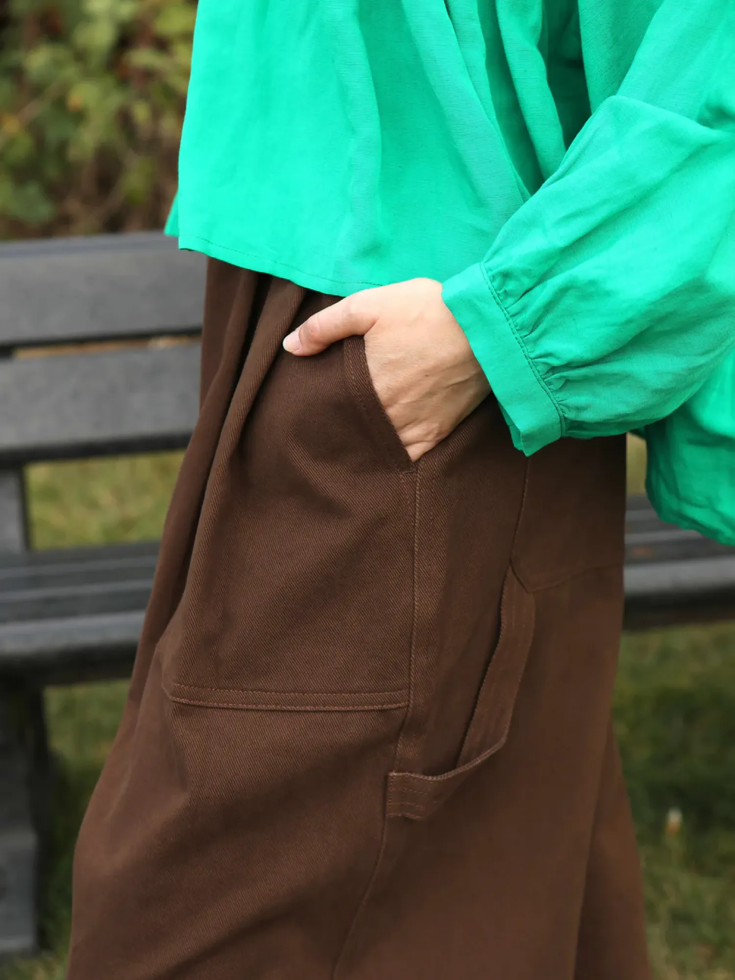 Женские брюки LF Markey Workpant Coffee